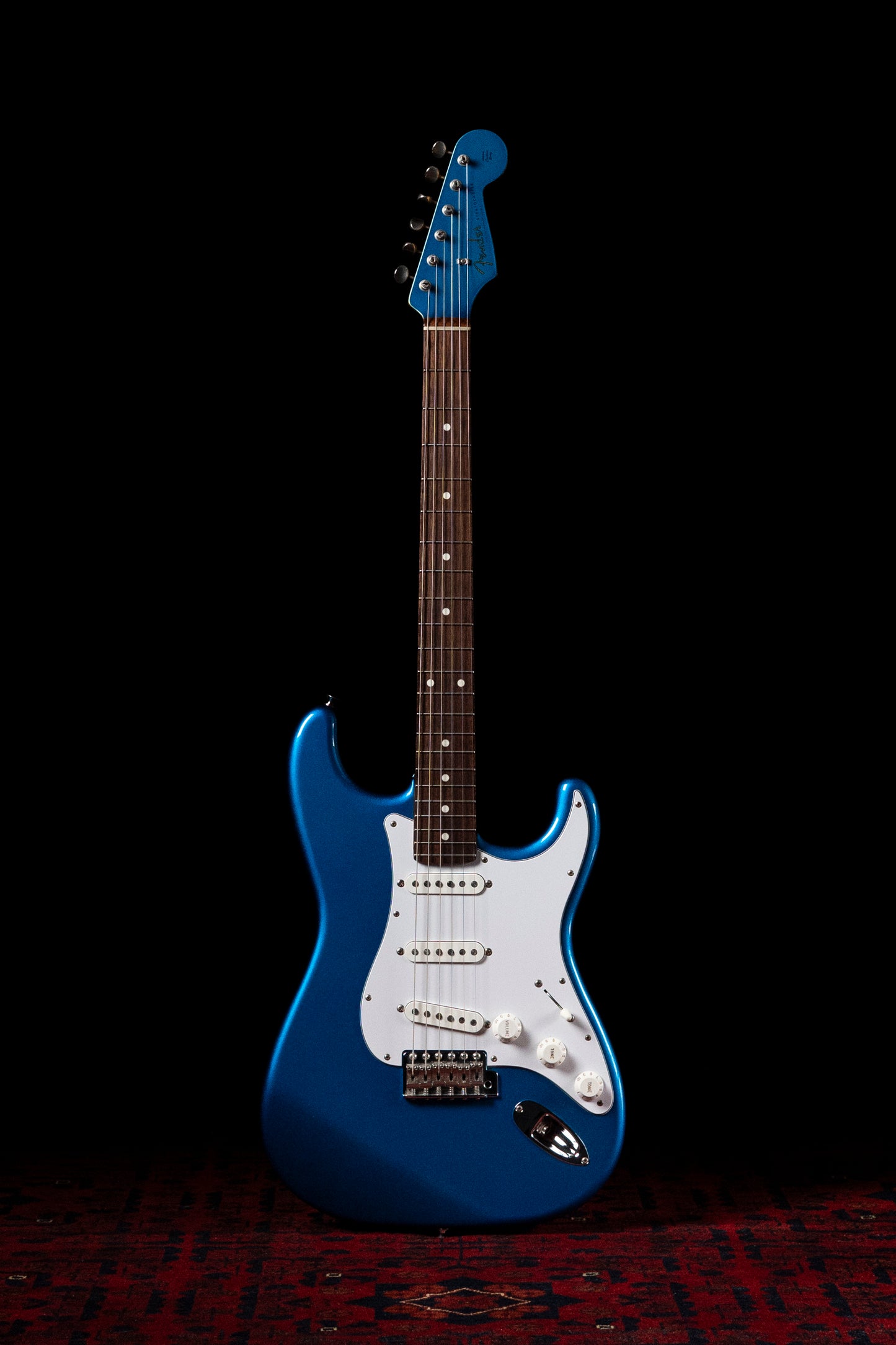 2013 Fender ST62-22/MH, Matching Headstock, Limited Edition, '62 Stratocaster, 22-Frets, Lake Placid Blue, Non Catalog