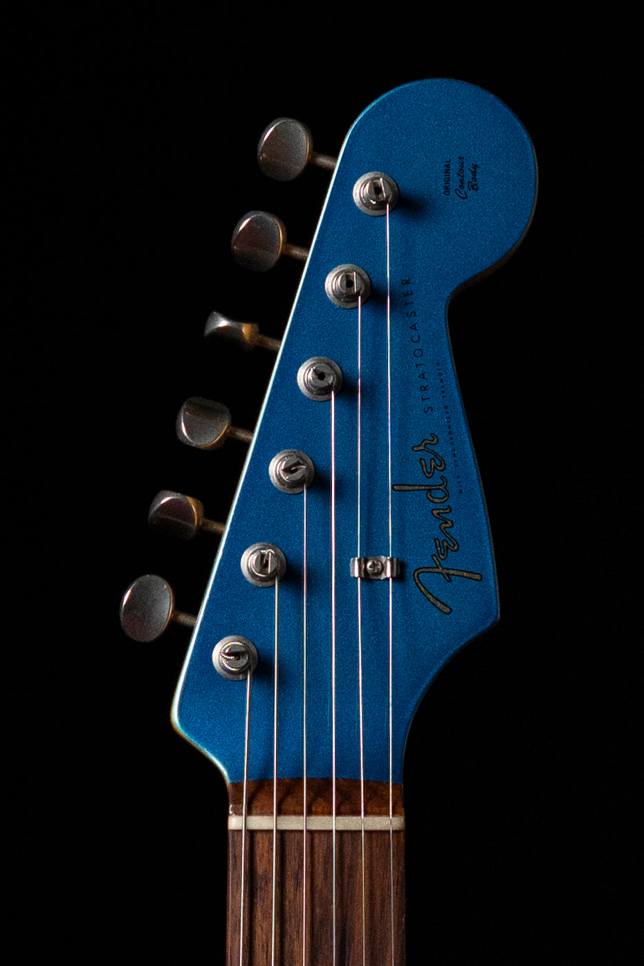 2013 Fender ST62-22/MH, Matching Headstock, Limited Edition, '62 Stratocaster, 22-Frets, Lake Placid Blue, Non Catalog