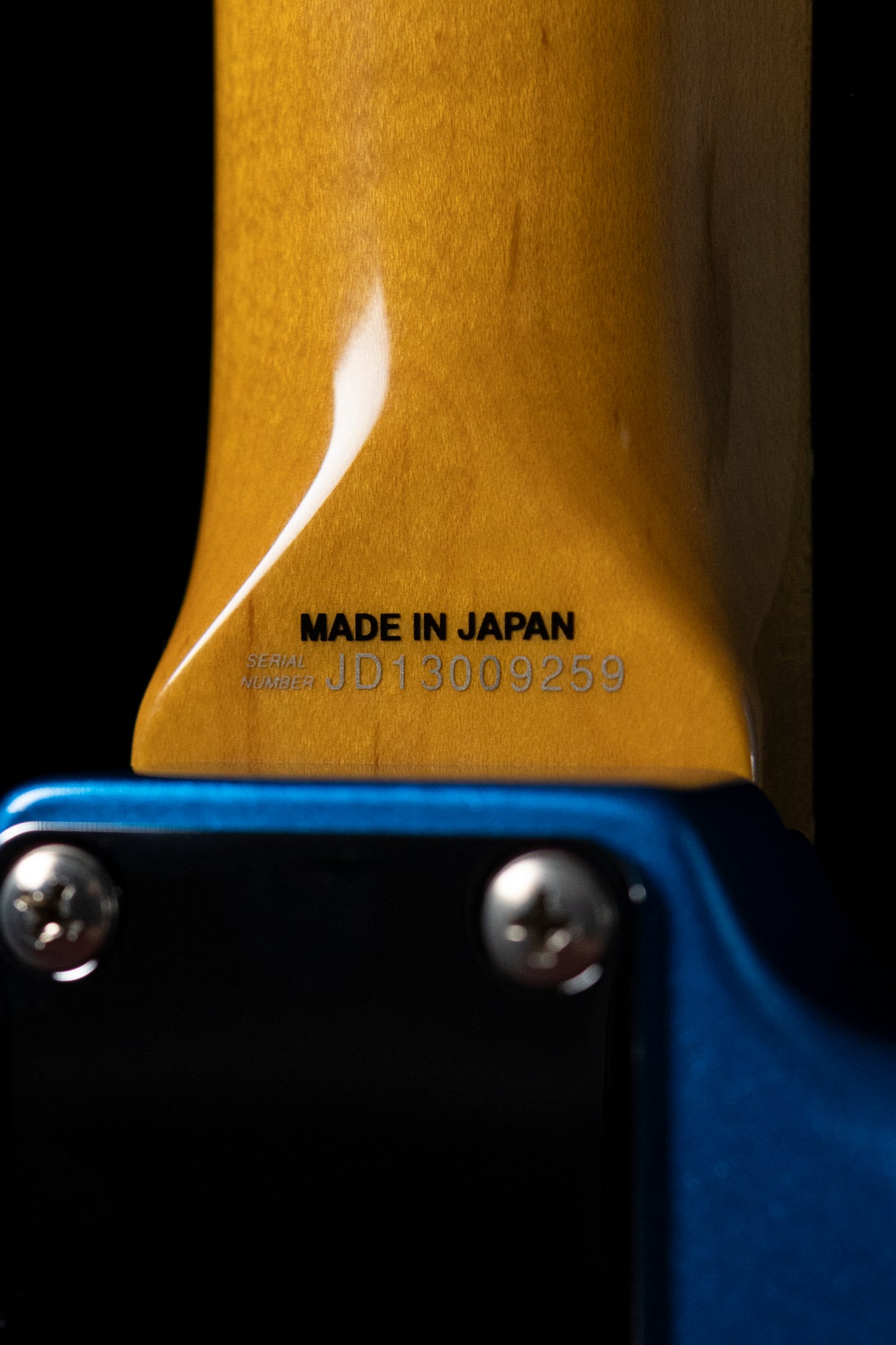 2013 Fender ST62-22/MH, Matching Headstock, Limited Edition, '62 Stratocaster, 22-Frets, Lake Placid Blue, Non Catalog