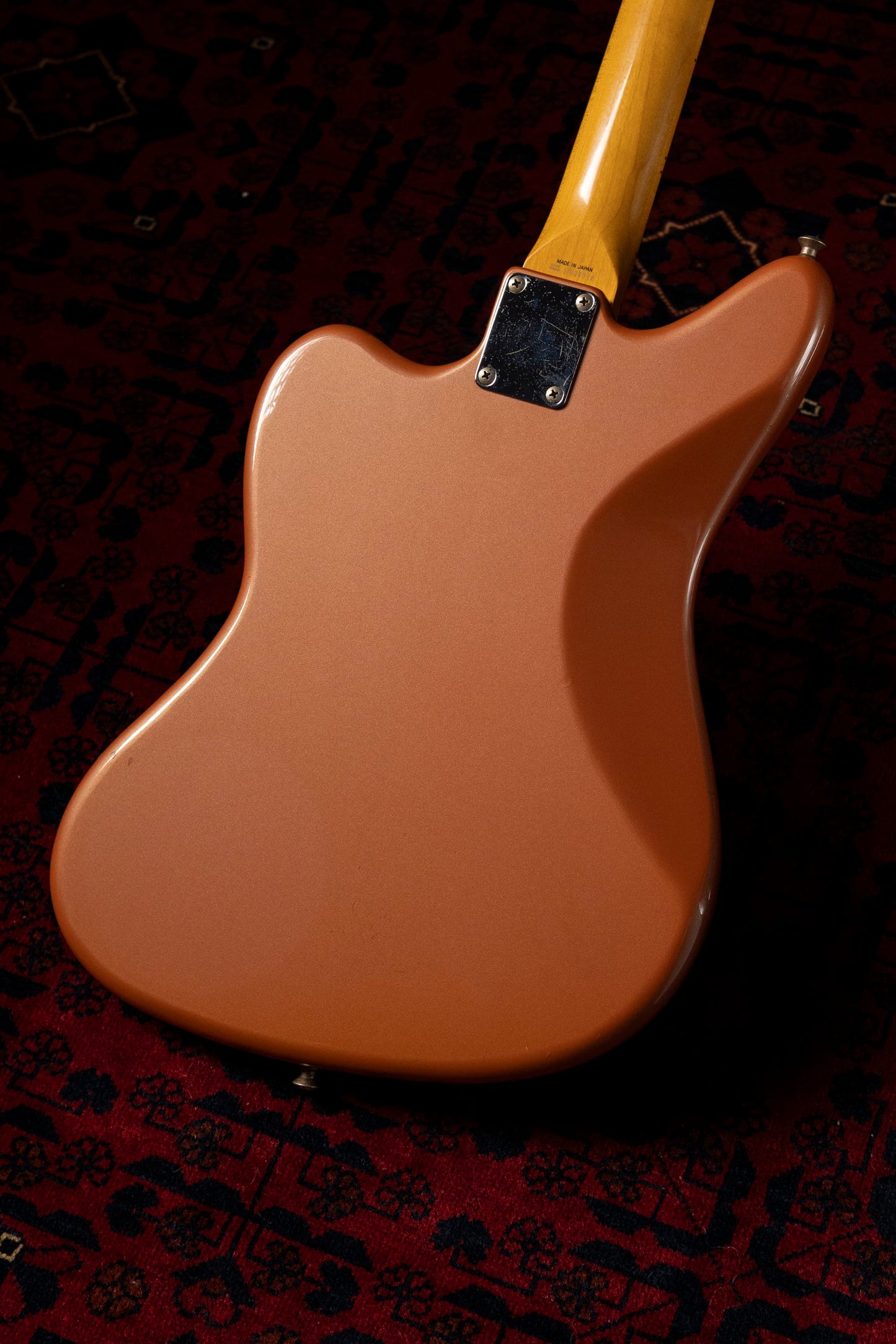 1994 Fender Jaguar JG66-RC MH, Burgundy Mist Metallic (BMT), Matching Headstock, Alder