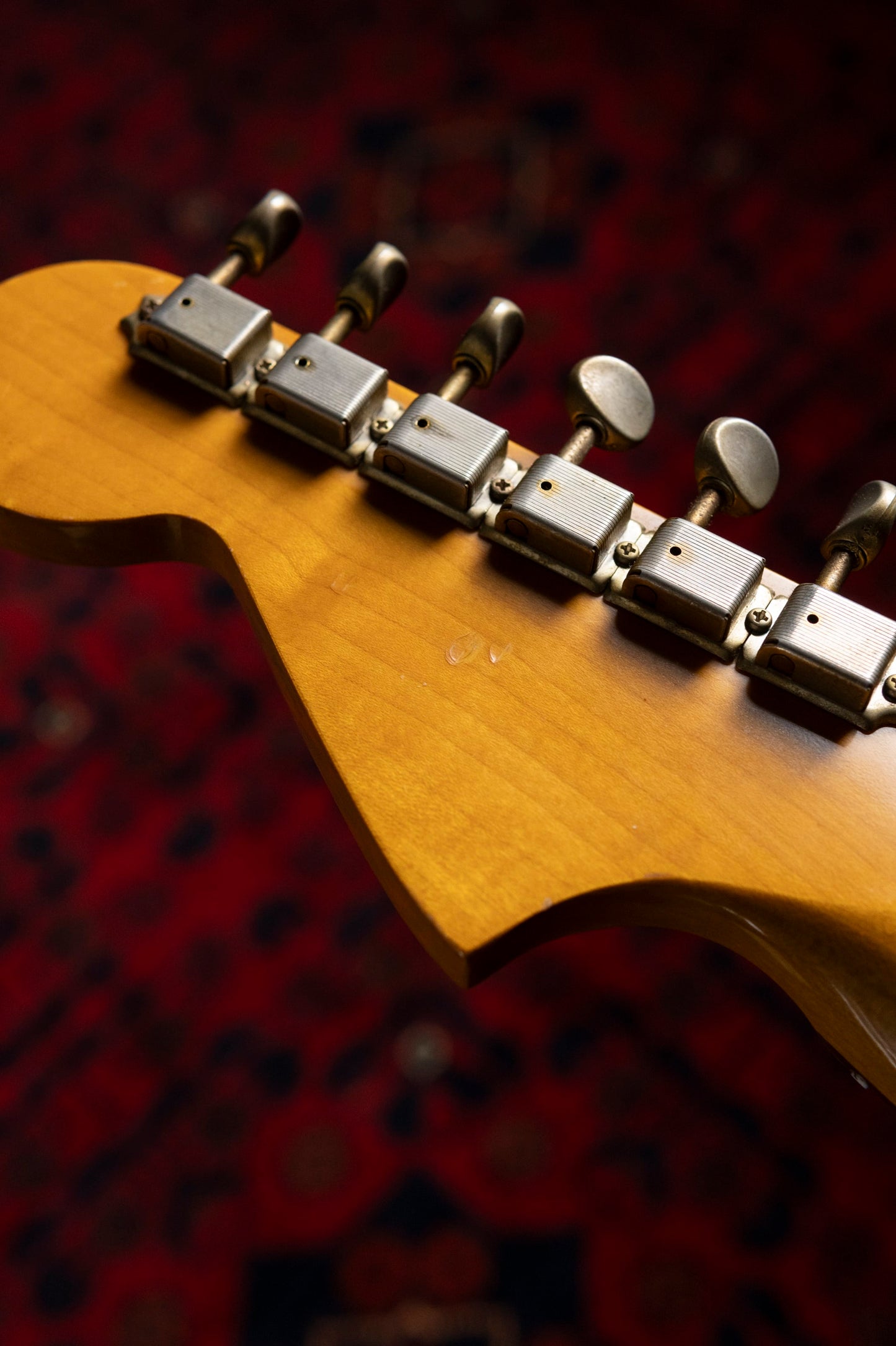 1994 Fender Jaguar JG66-RC MH, Burgundy Mist Metallic (BMT), Matching Headstock, Alder