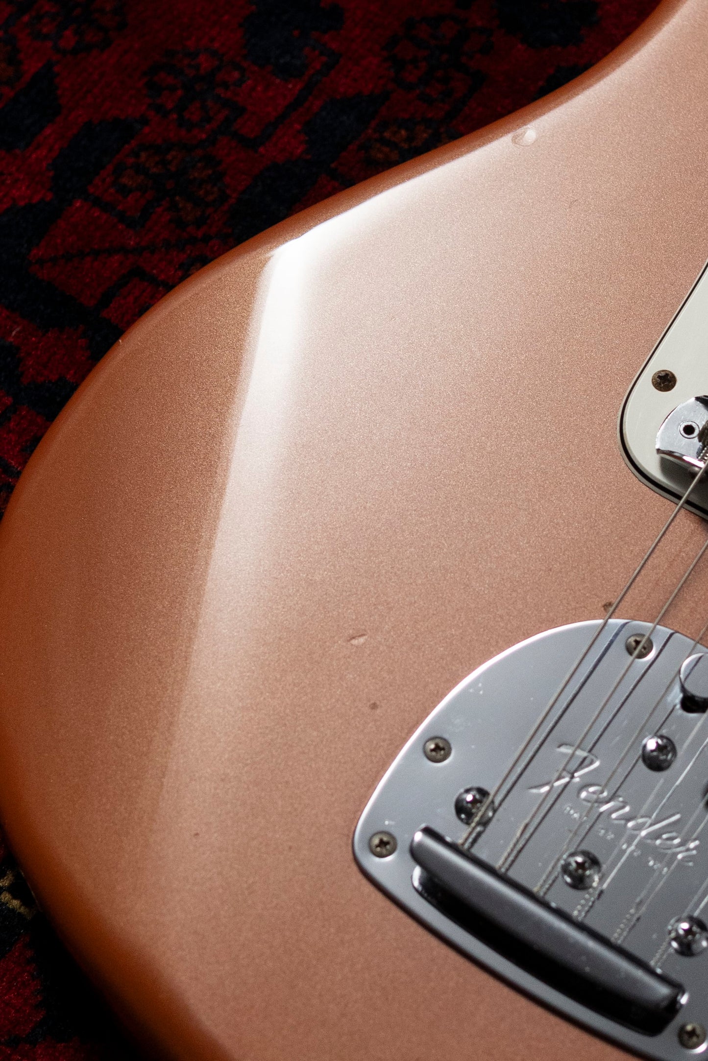 1994 Fender Jaguar JG66-RC MH, Burgundy Mist, Matching Headstock, Non-Catalog, Alder