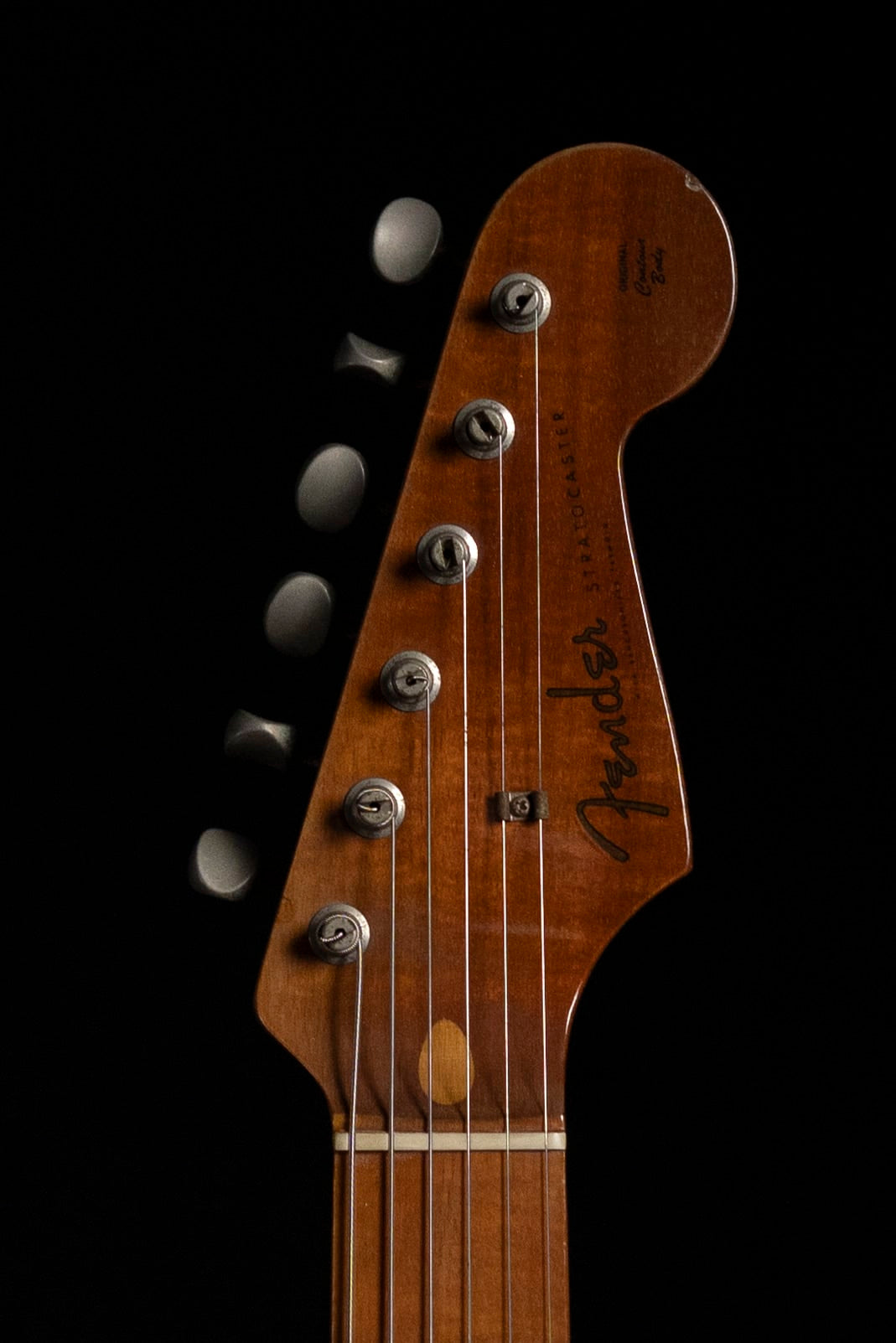 1983 Fender "JV" ST57-115 '57 Stratocaster, Mahogany Neck & Koa Body, USA Fullerton Pickups