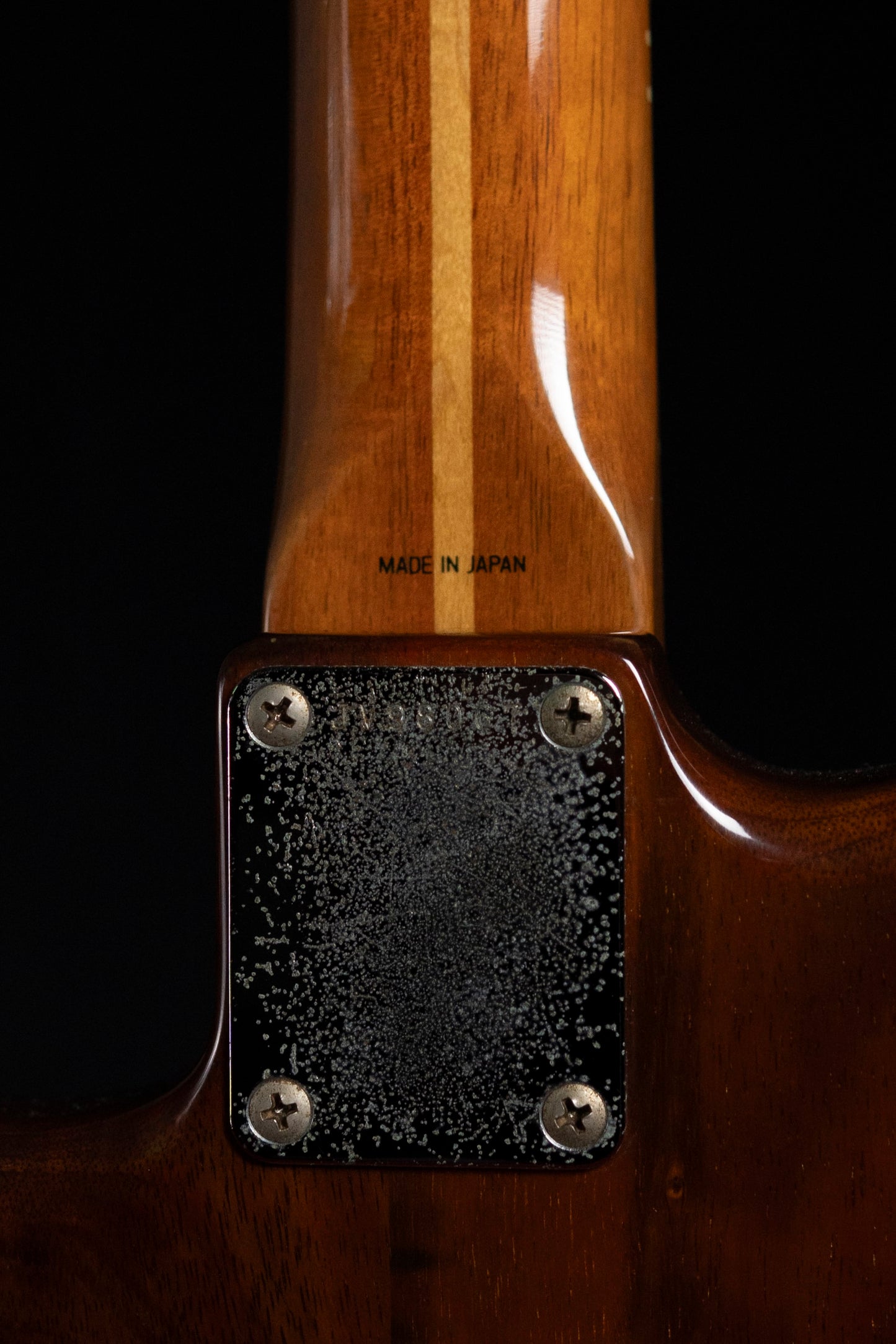 1983 Fender "JV" ST57-115 '57 Stratocaster, Mahogany Neck & Koa Body, USA Fullerton Pickups