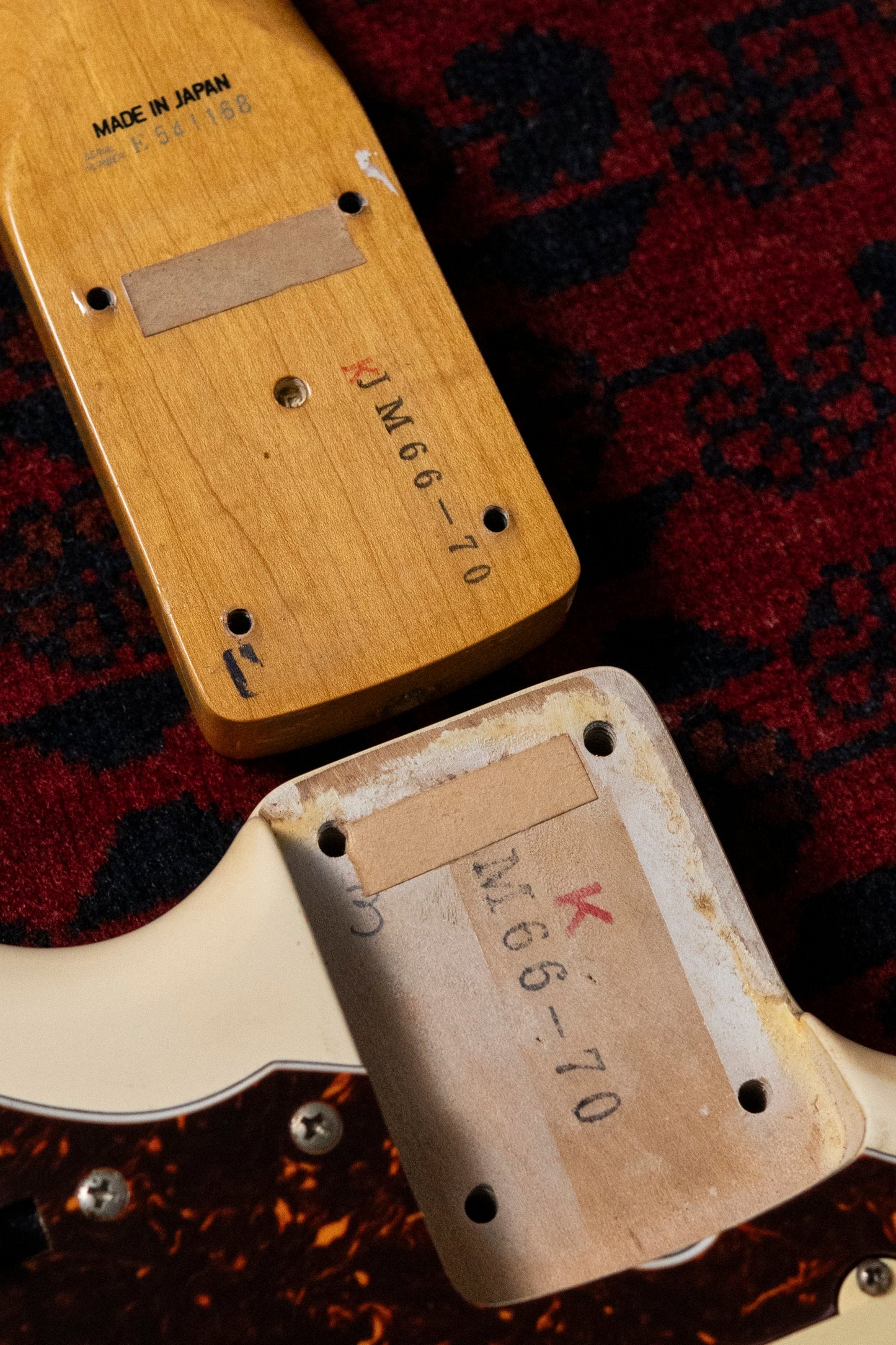 1985 Fender JM66-70 Jazzmaster, Vintage White