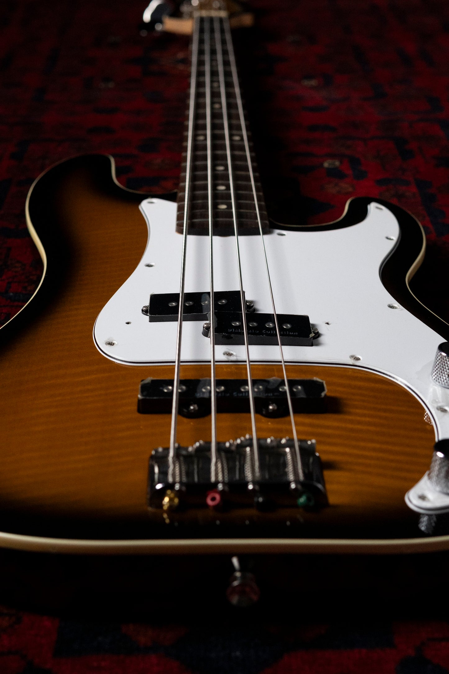 2009 Fender APJ-DMC Aerodyne Precision Classic Special, DiMarzio Collection, Flamed Maple, Non-Catalog Limited
