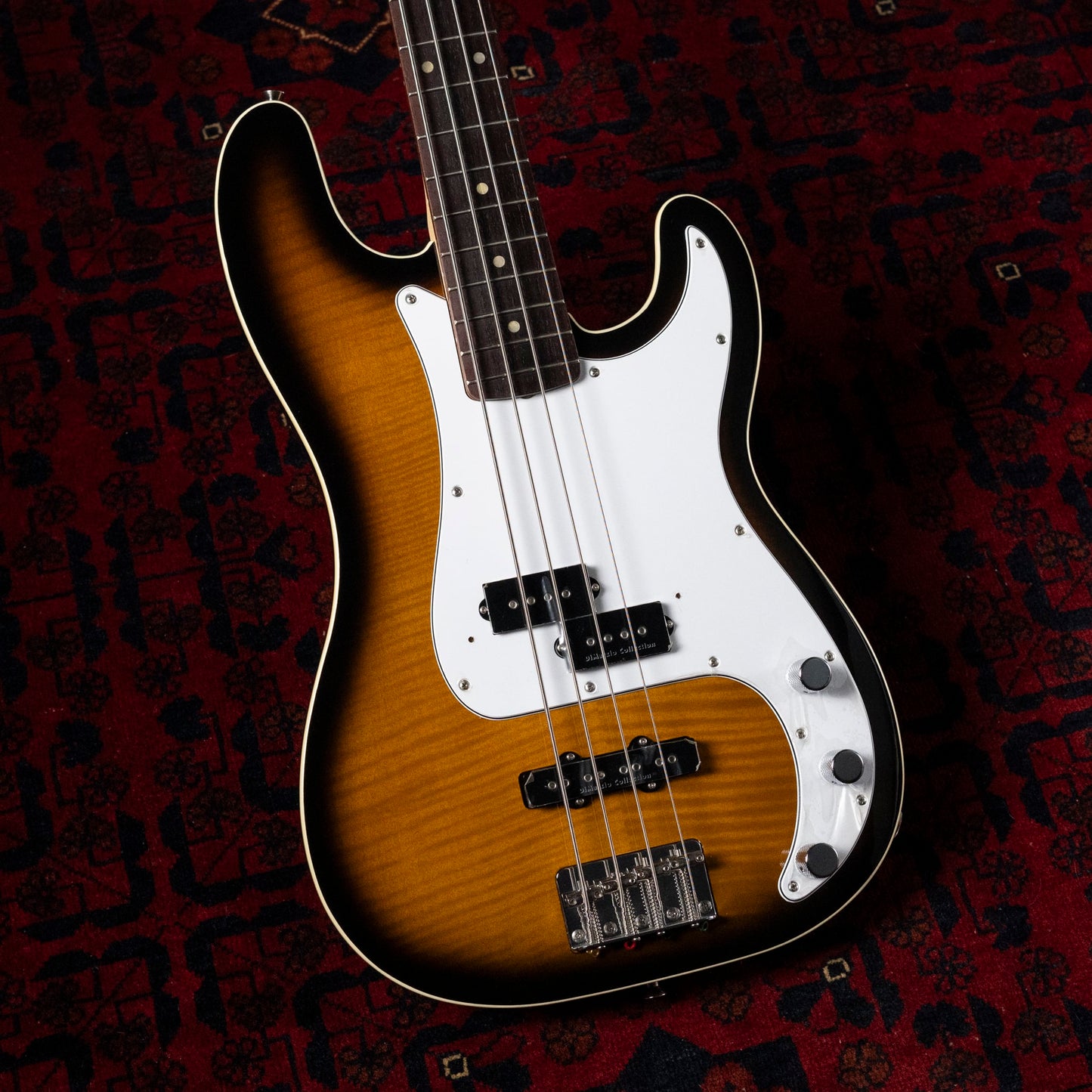 2009 Fender APJ-DMC Aerodyne Precision Classic Special, DiMarzio Collection, Flamed Maple, Non-Catalog Limited