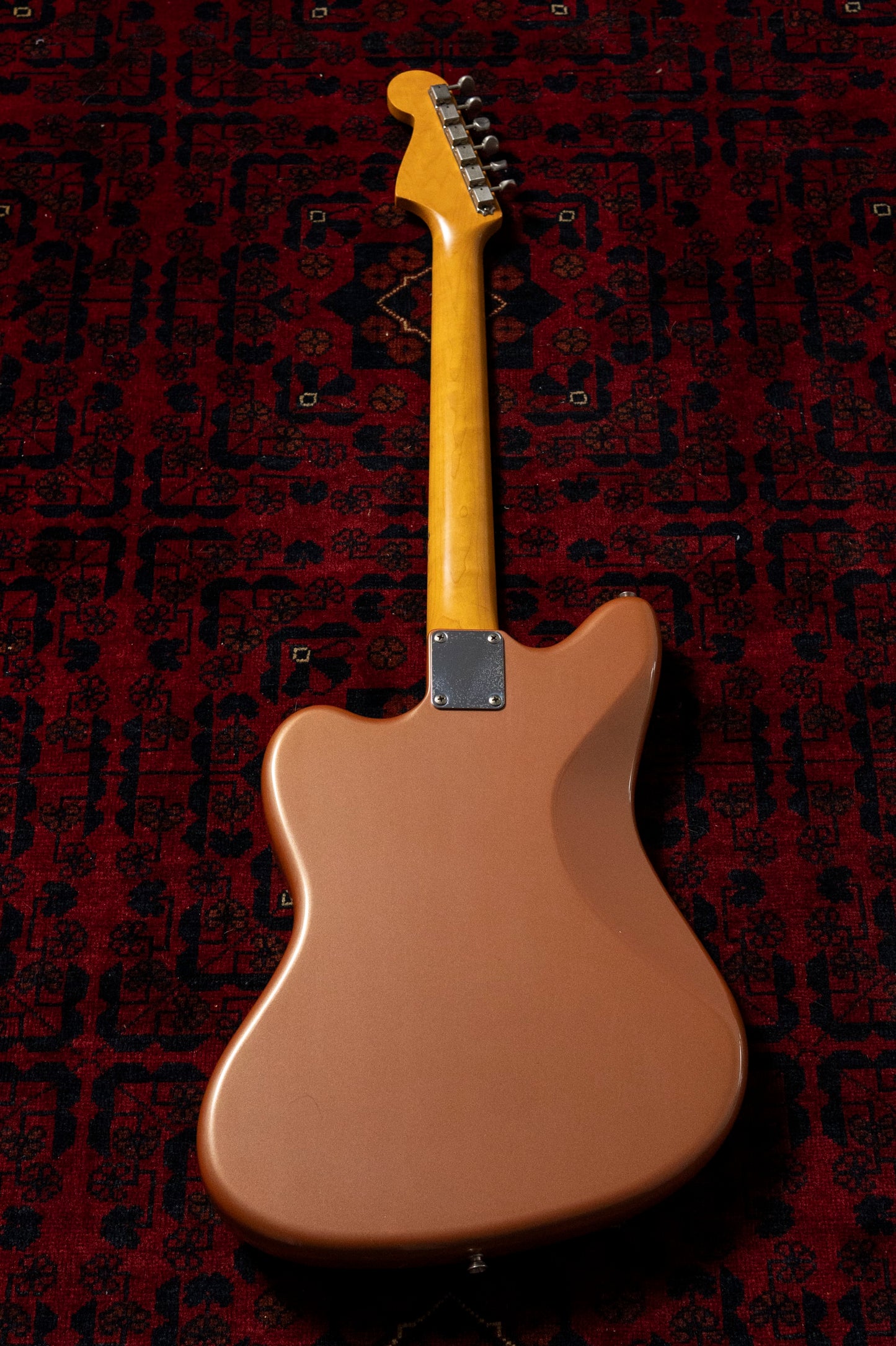 1994 Fender Jazzmaster JM66-RC MH, Burgundy Mist Metallic, Matching Headstock
