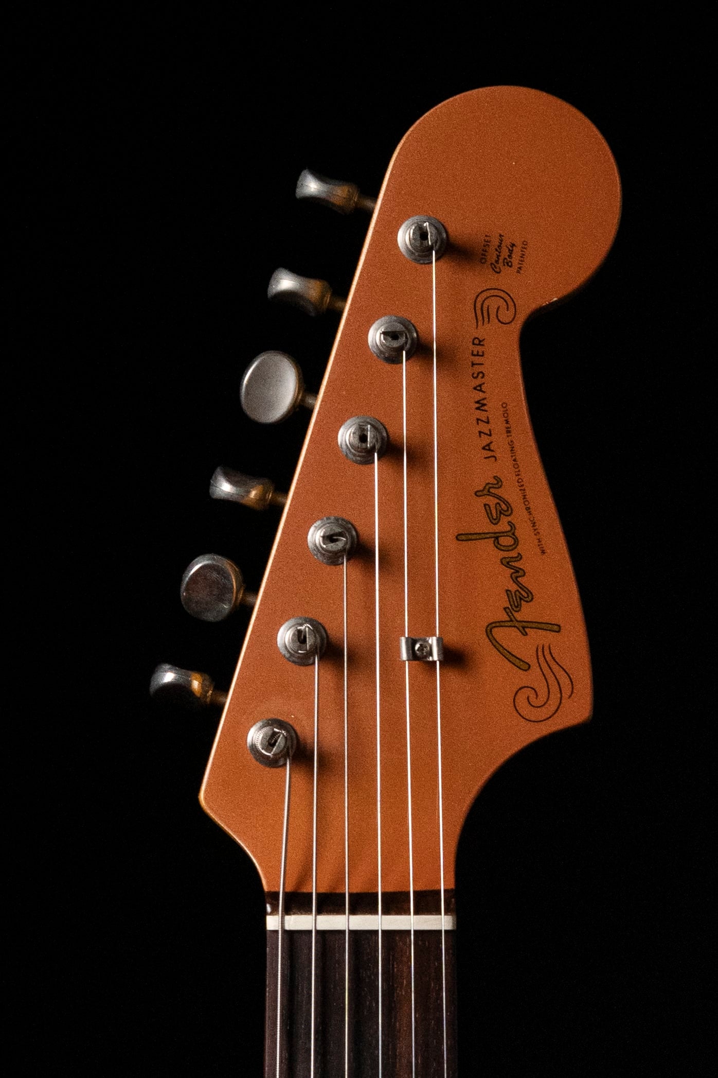 1994 Fender Jazzmaster JM66-RC MH, Burgundy Mist Metallic, Matching Headstock