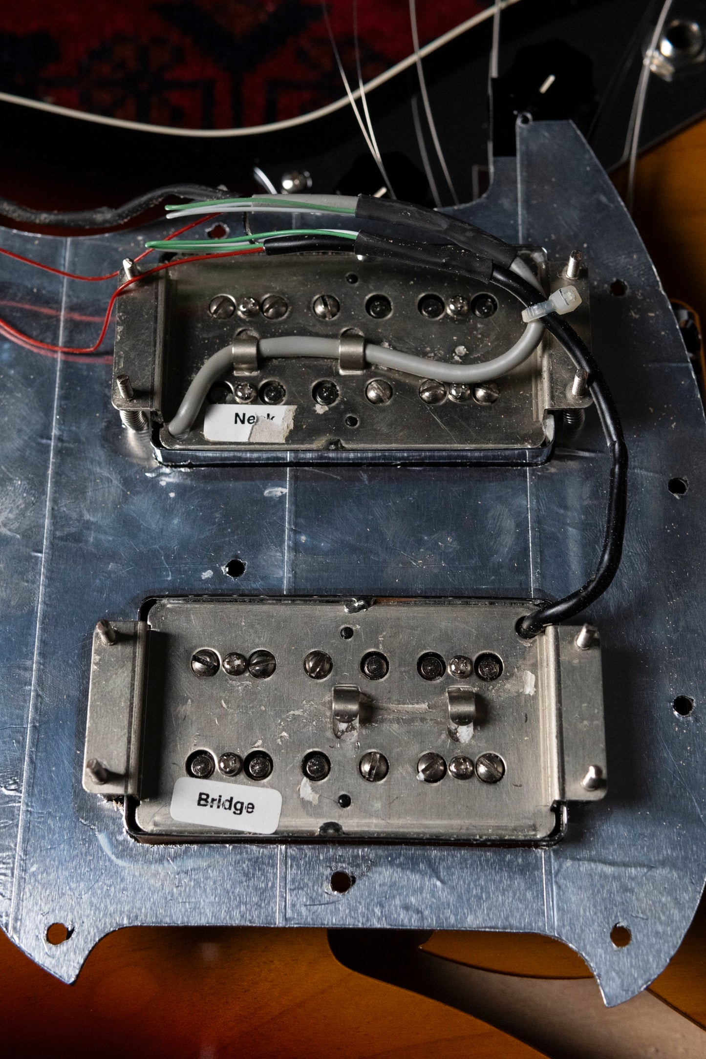 2012 Fender MG-HO Hollow Body Mustang, Wide Range Humbucker MOD, Thinline