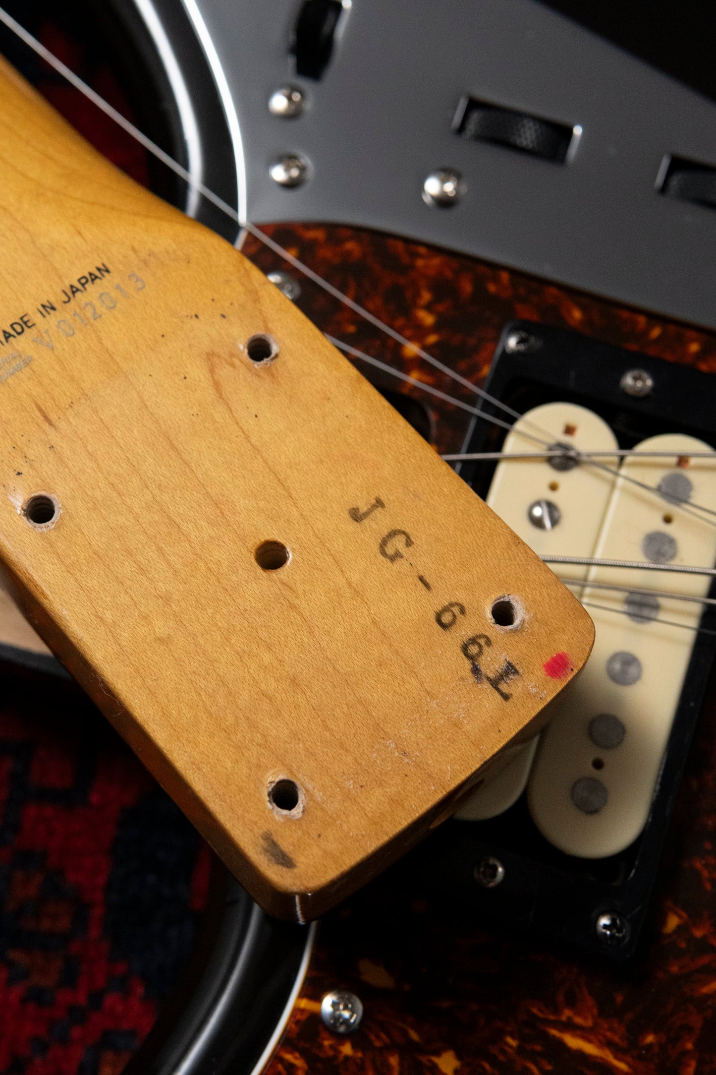 1996 Fender Jaguar JG66-L, Order, Left Handed, DiMarzio DP100 Super Distortion, Kurt Cobain
