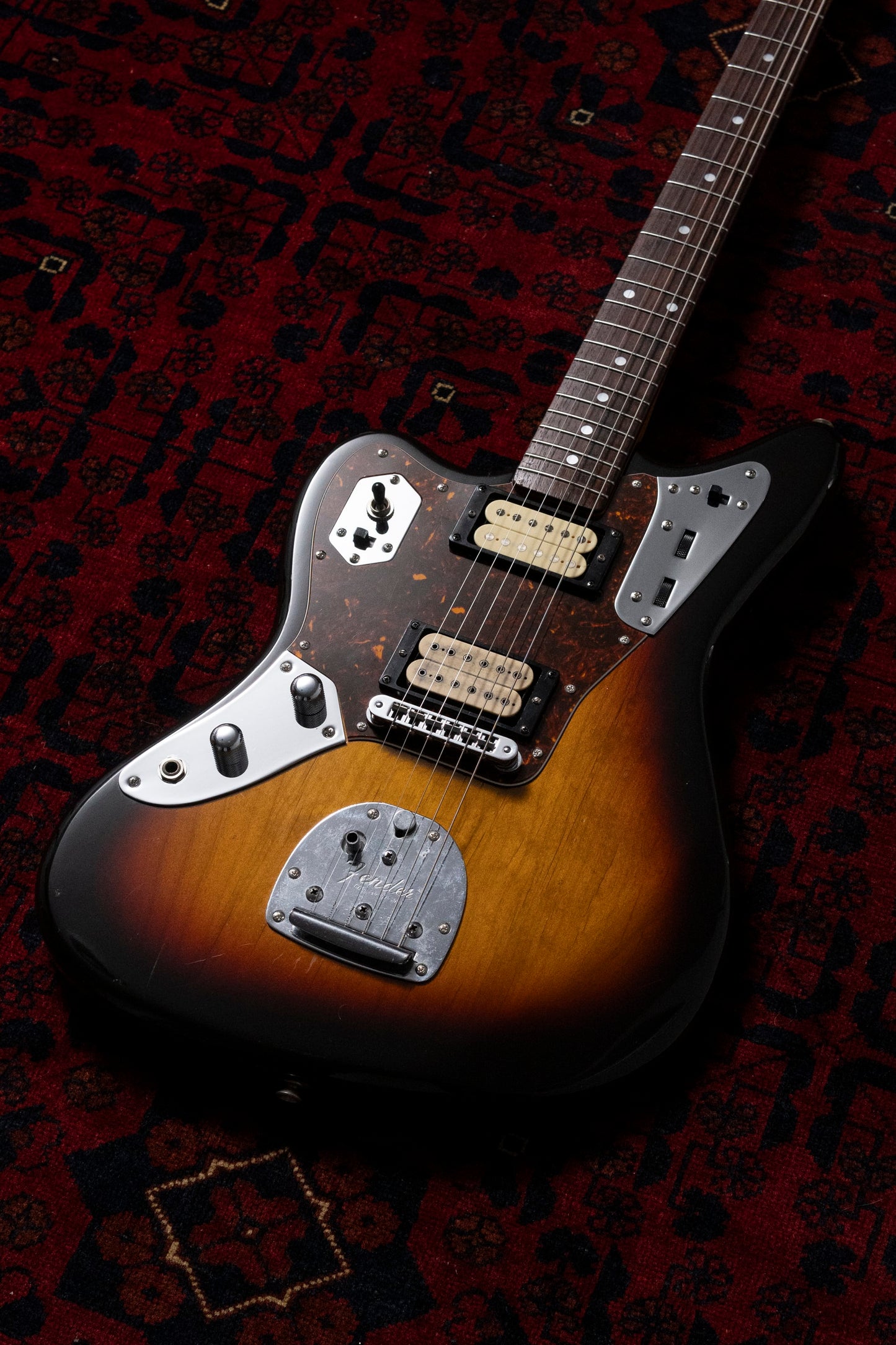 1996 Fender Jaguar JG66-L, Order, Left Handed, DiMarzio DP100 Super Distortion, Kurt Cobain