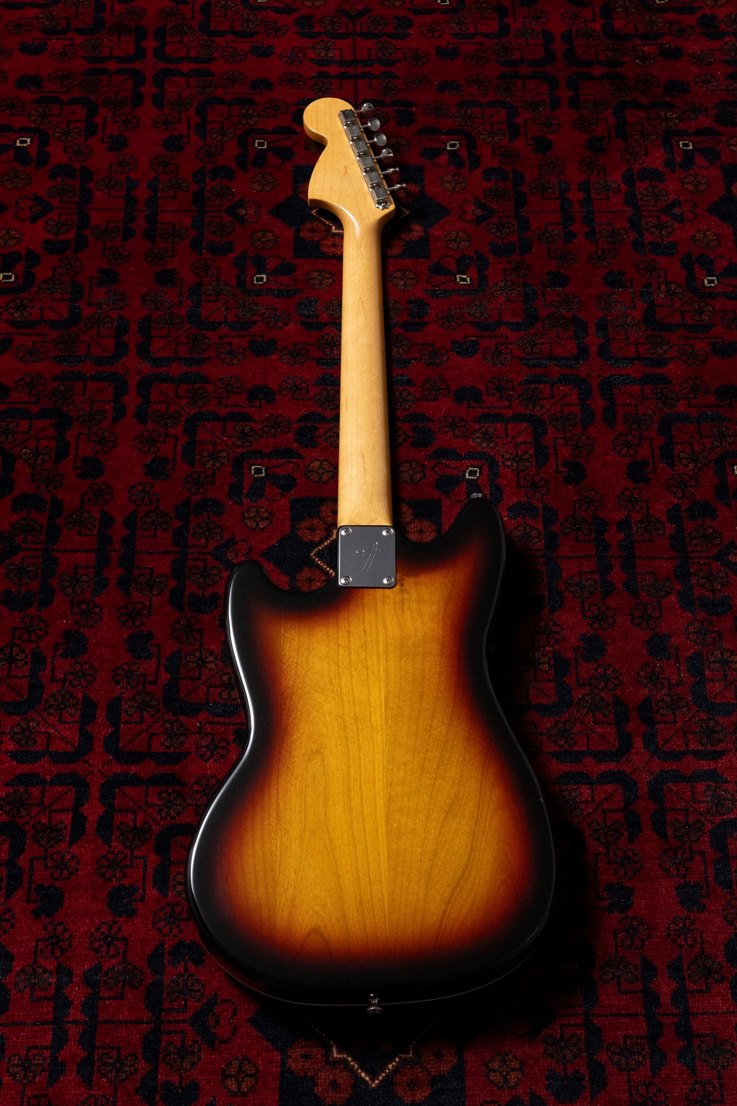 2012 Fender MG-HO Hollow Body Mustang, Wide Range Humbucker MOD, Thinline