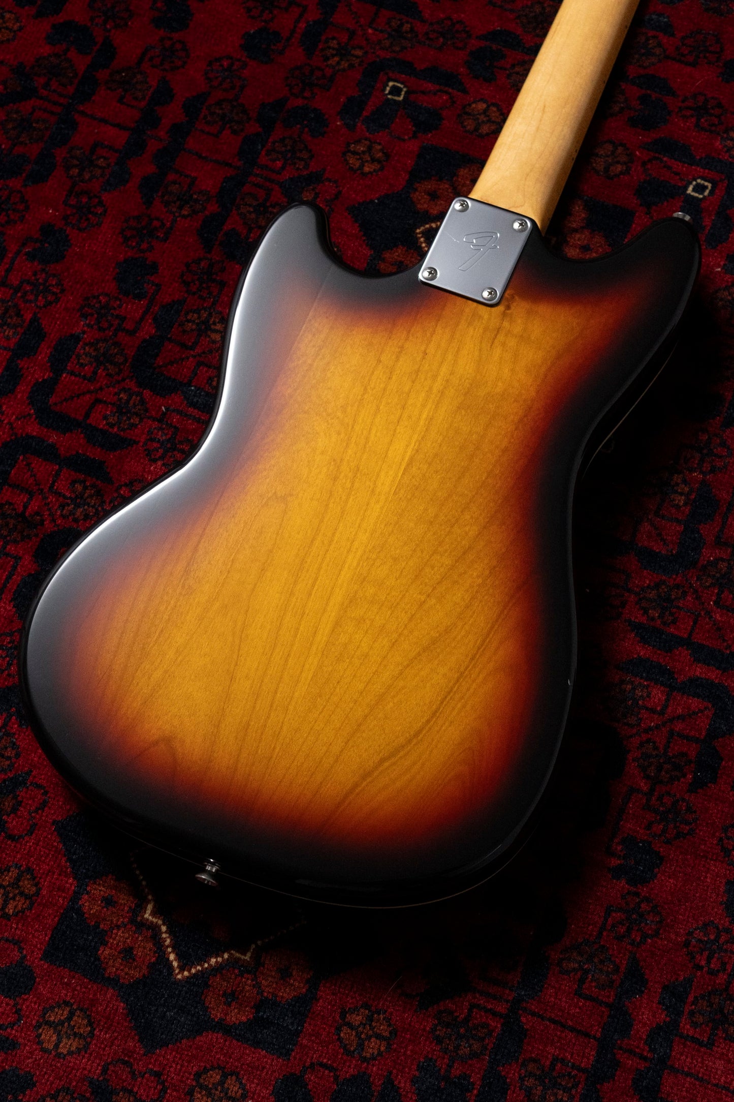 2012 Fender MG-HO Hollow Body Mustang, Wide Range Humbucker MOD, Thinline