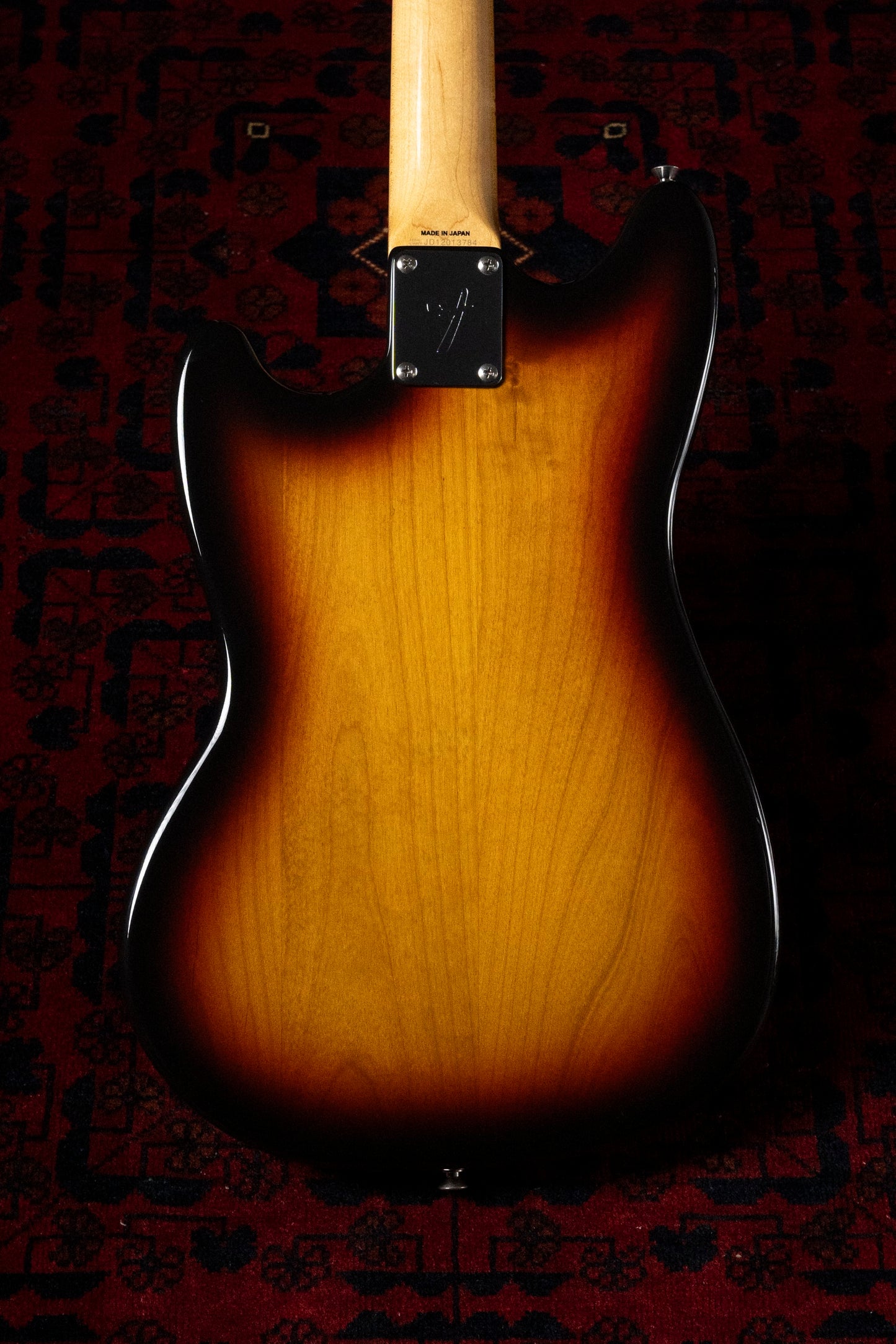 2012 Fender MG-HO Hollow Body Mustang, Wide Range Humbucker MOD, Thinline