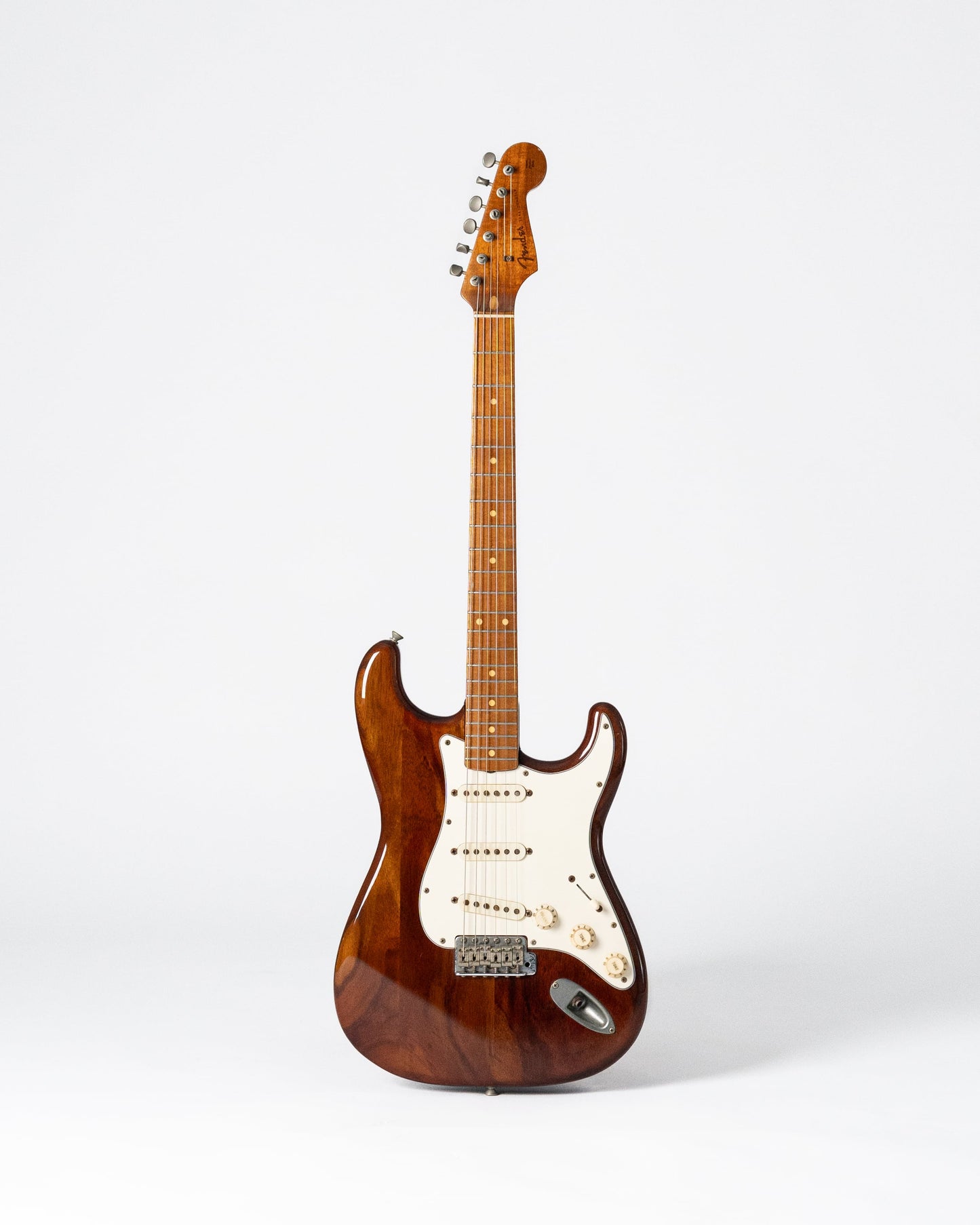 1983 Fender "JV" ST57-115 '57 Stratocaster, Mahogany Neck & Koa Body, USA Fullerton Pickups