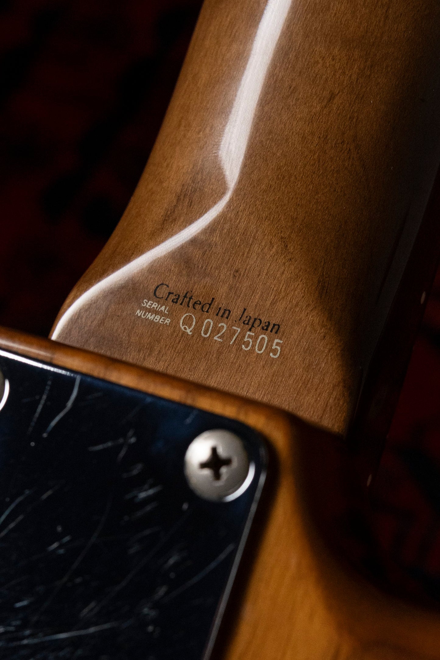 2004 Fender ST68TX WAL/R '68 Stratocaster, USA Texas Special Pickups, Non Catalog Limited Edition, Walnut Body