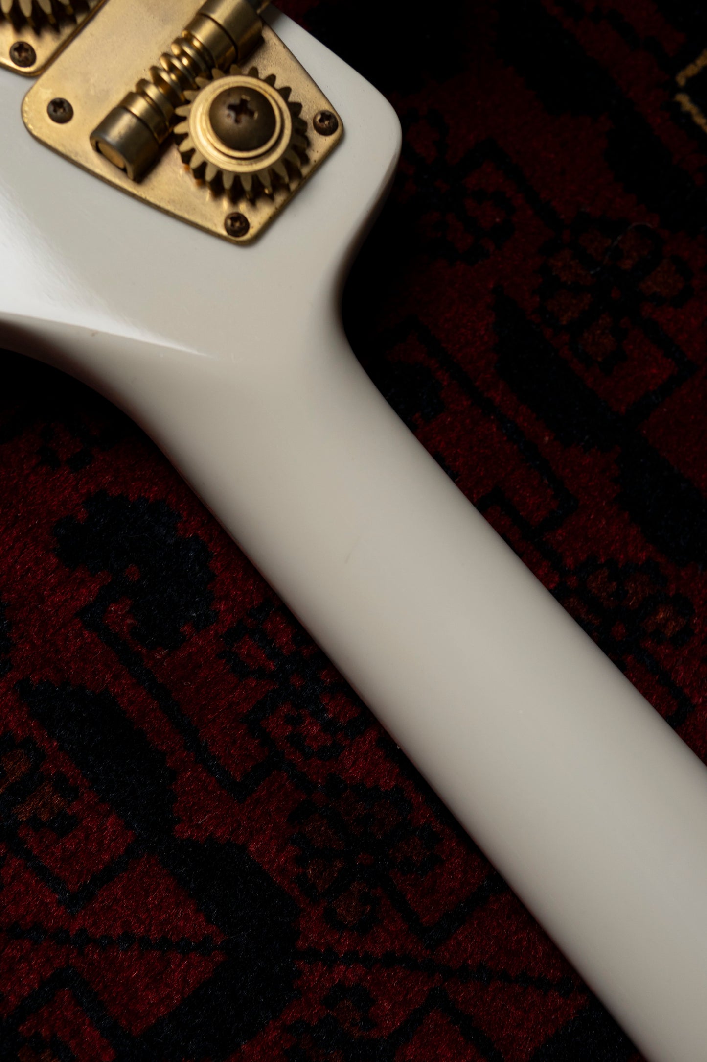 1990 Fender "Order Made" JB75-75 Jazz Bass, Gold Hardware, Fully Painted, White