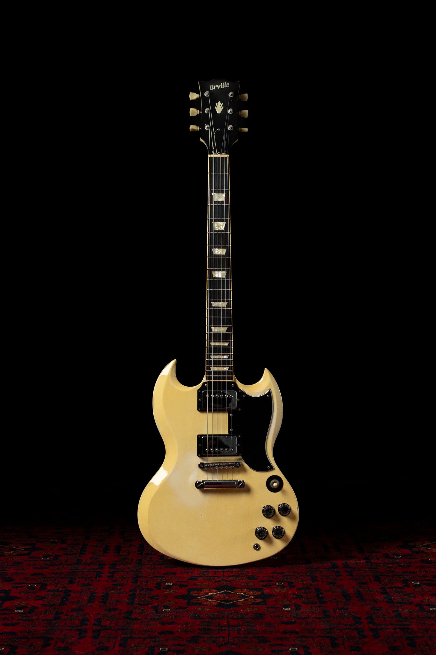 1990 Orville SG '62 Reissue, Alpine White, Gibson USA Hard Case