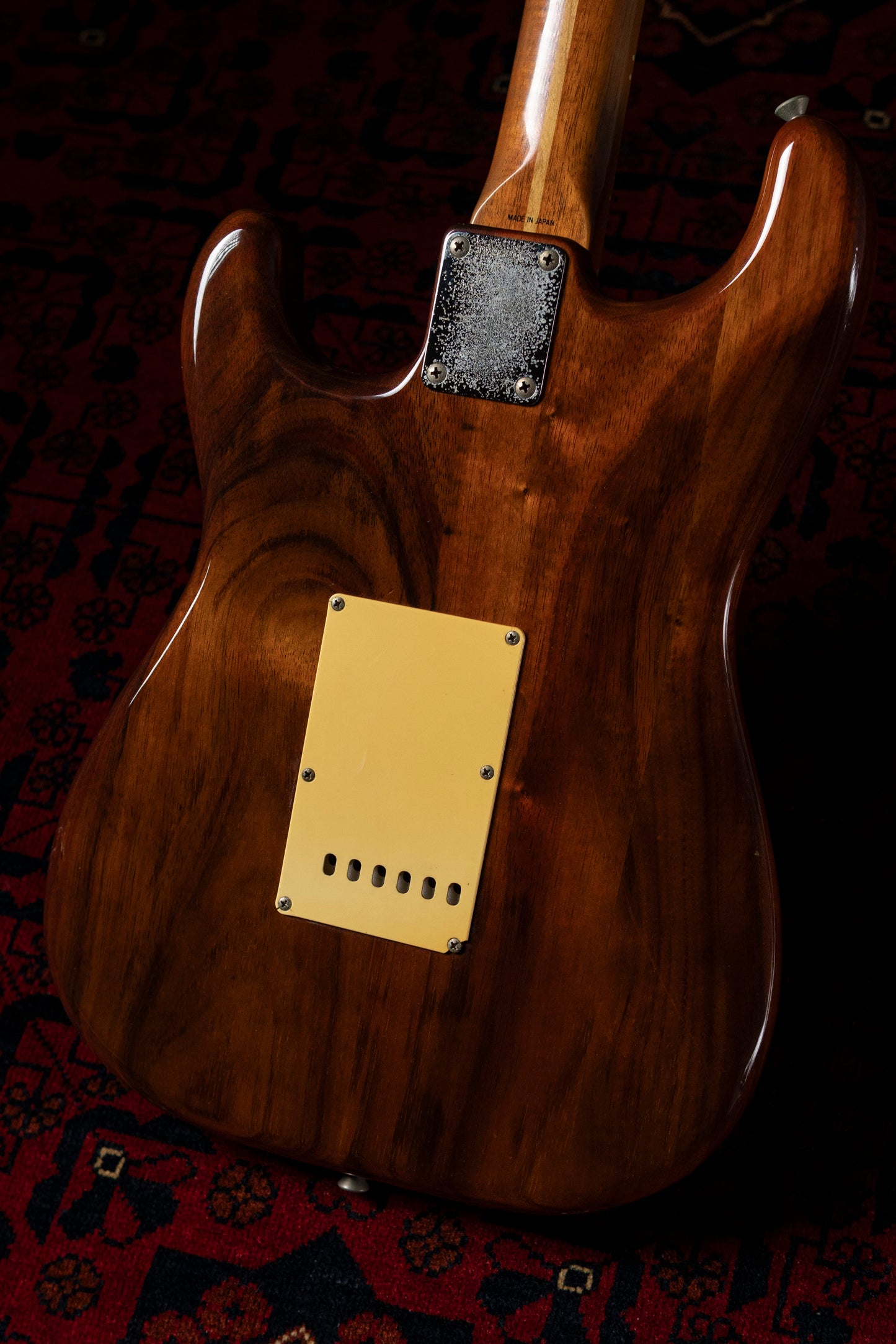 1983 Fender "JV" ST57-115 '57 Stratocaster, Mahogany Neck & Koa Body, USA Fullerton Pickups