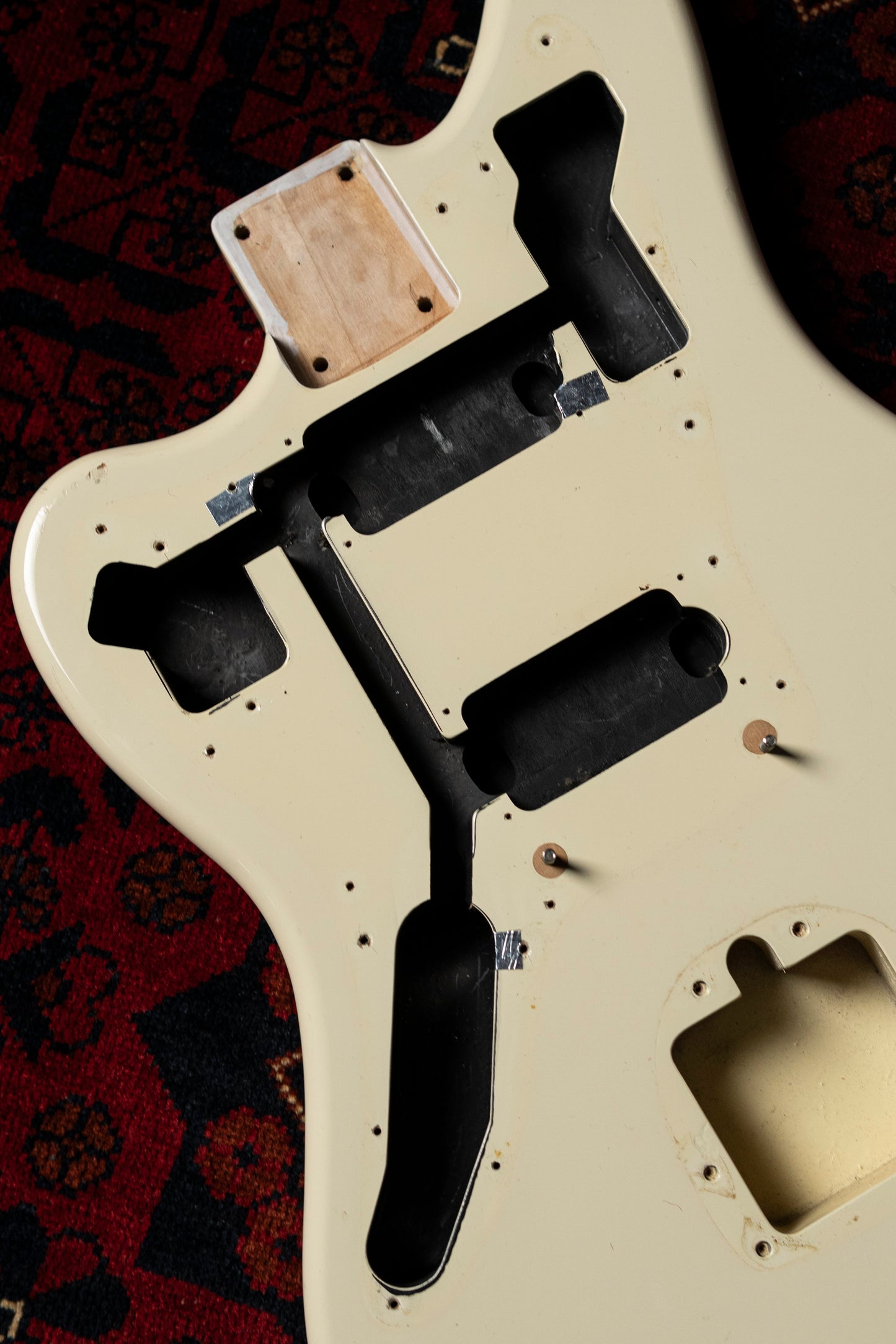 1999 Fender Jaguar JG66-LH, Jazzmaster Pickguard, Seymour Duncan JB & SH2N, Order, Non-Catalog, Left Handed