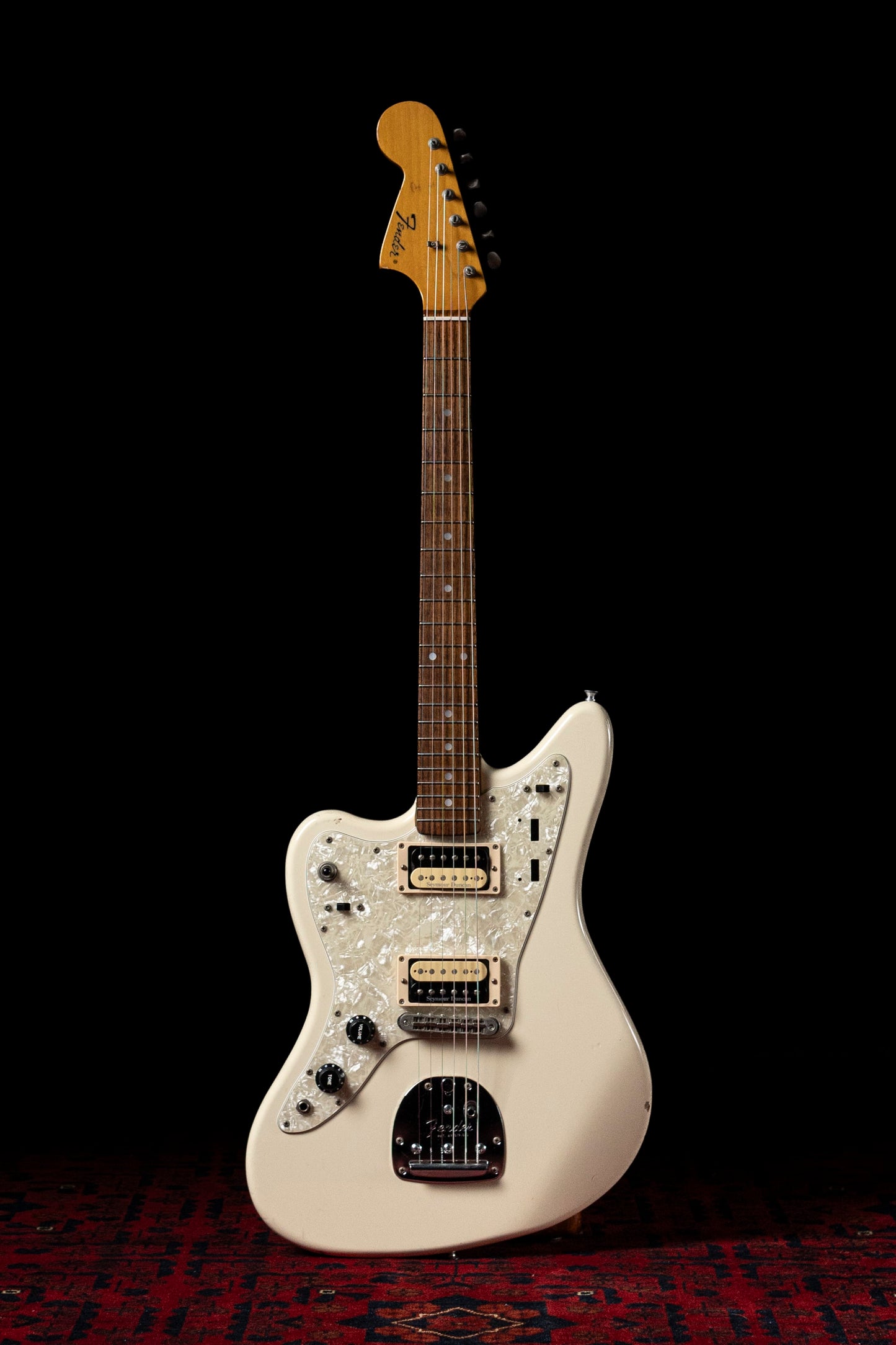 1999 Fender Jaguar JG66-LH, Jazzmaster Pickguard, Seymour Duncan JB & SH2N, Order, Non-Catalog, Left Handed