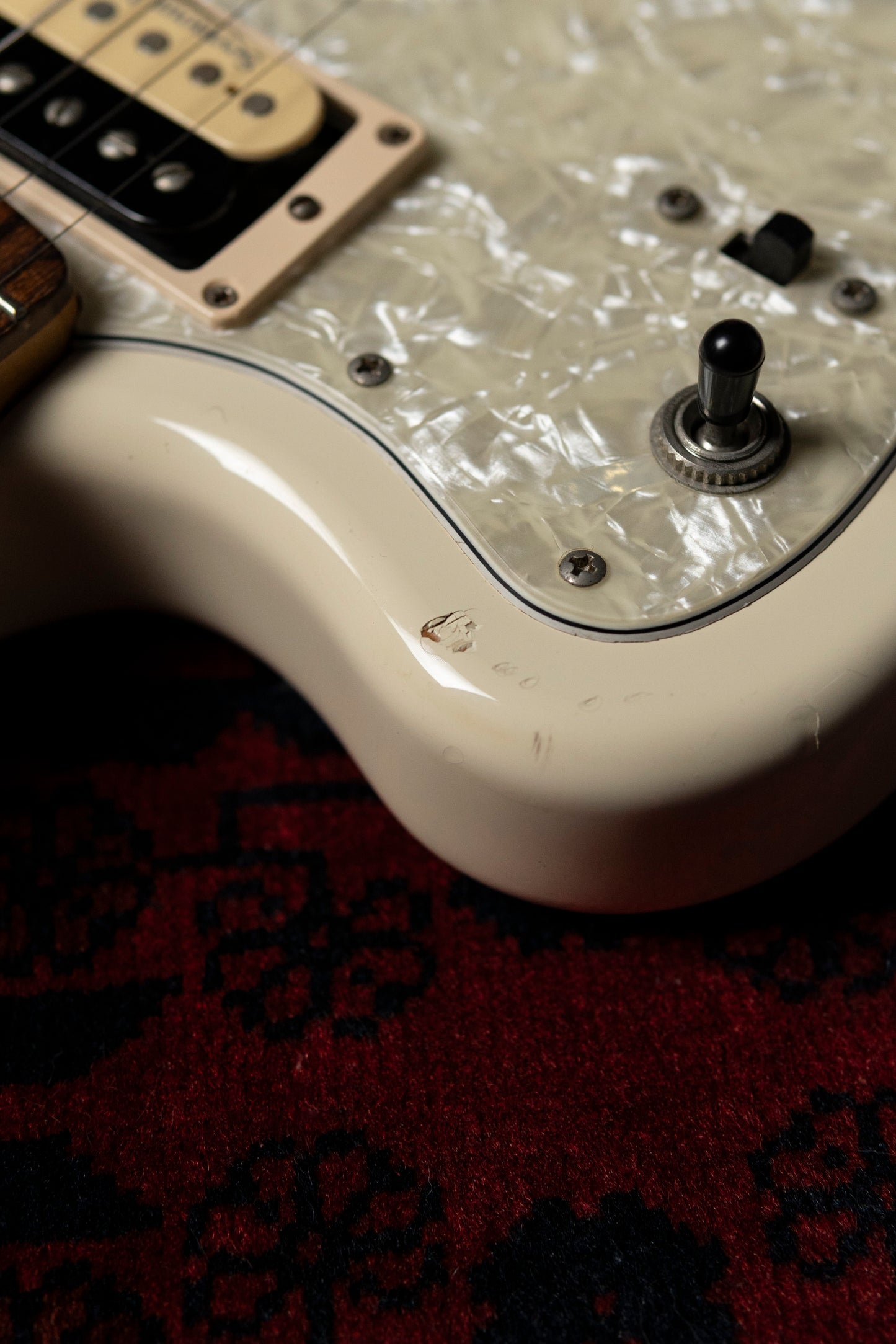 1999 Fender Jaguar JG66-LH, Jazzmaster Pickguard, Seymour Duncan JB & SH2N, Order, Non-Catalog, Left Handed