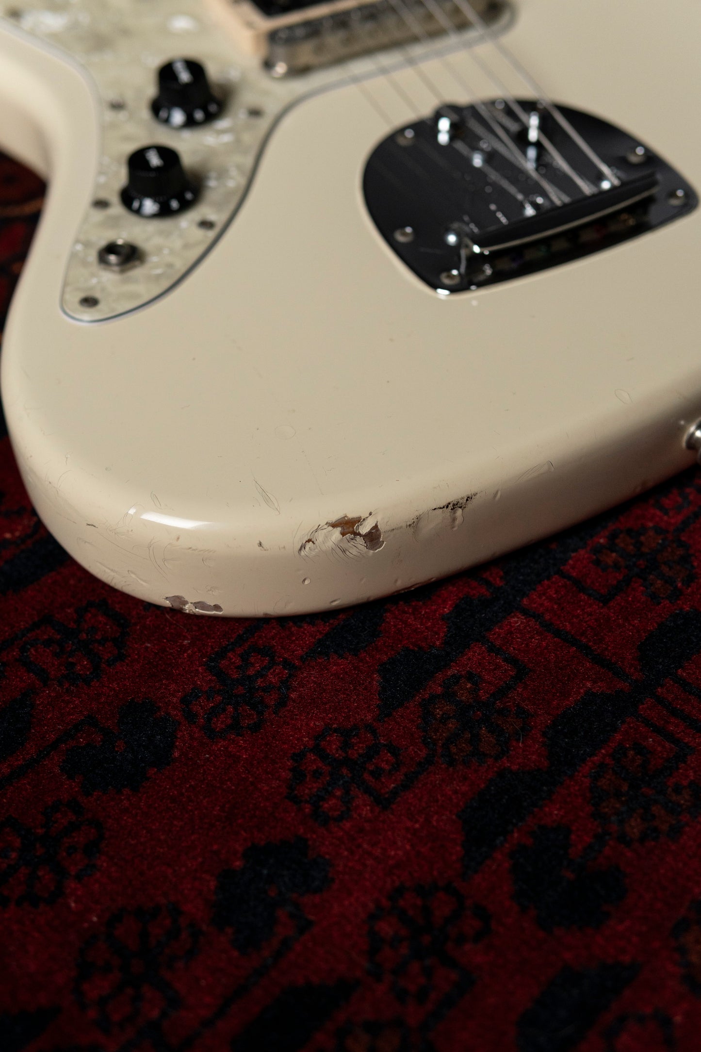 1999 Fender Jaguar JG66-LH, Jazzmaster Pickguard, Seymour Duncan JB & SH2N, Order, Non-Catalog, Left Handed