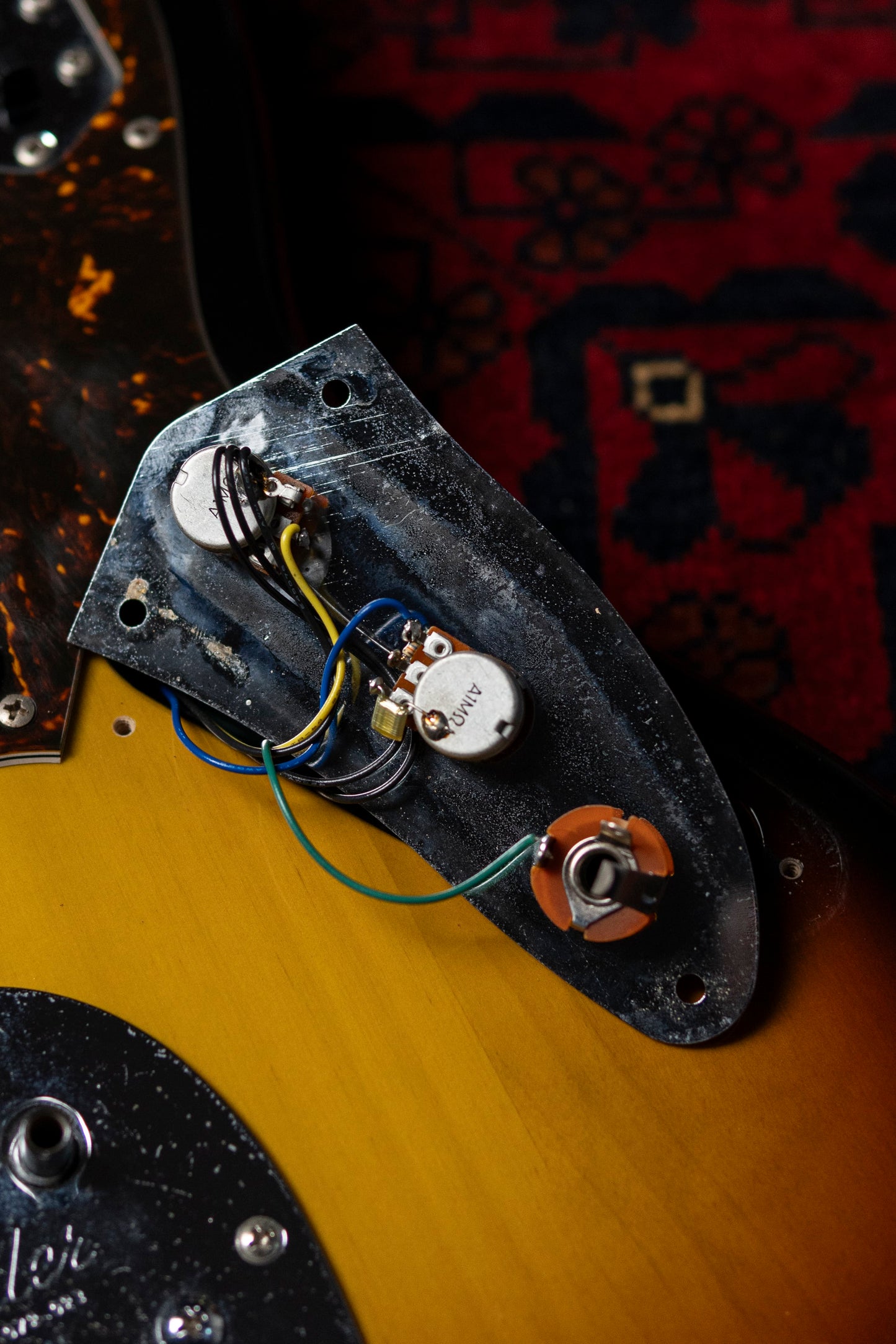 2010 Fender HJG-66KC IV Kurt Cobain Jaguar, Ikebe Limited, DiMarzio PAF & Super Distortion