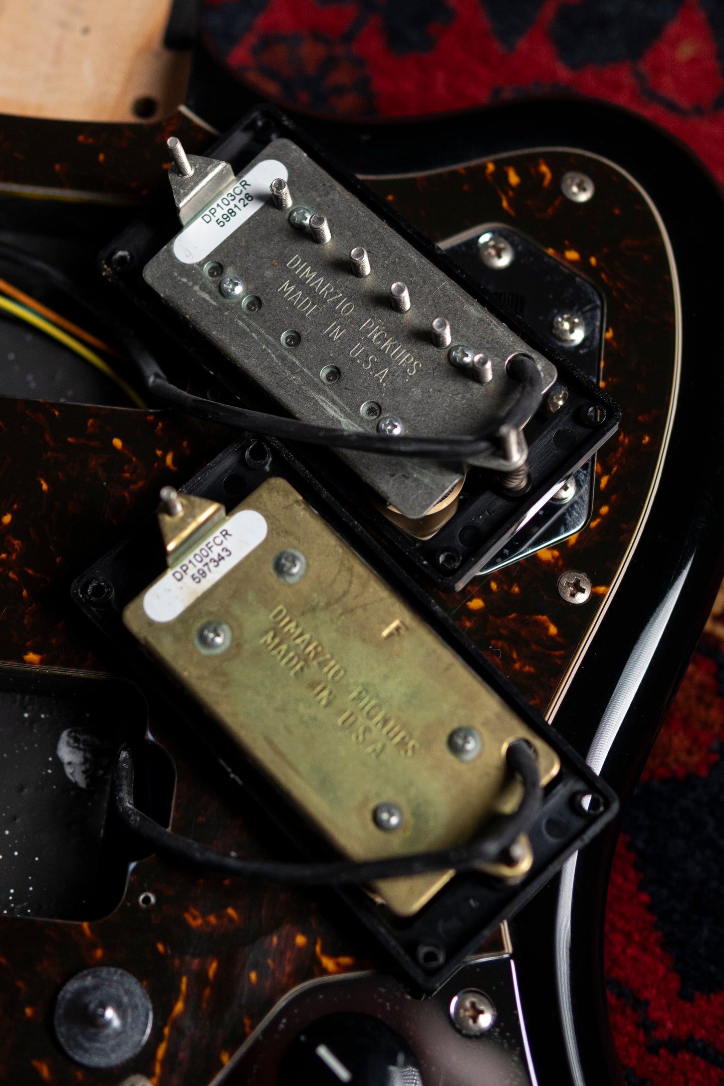 2010 Fender HJG-66KC IV Kurt Cobain Jaguar, Ikebe Limited, DiMarzio PAF & Super Distortion