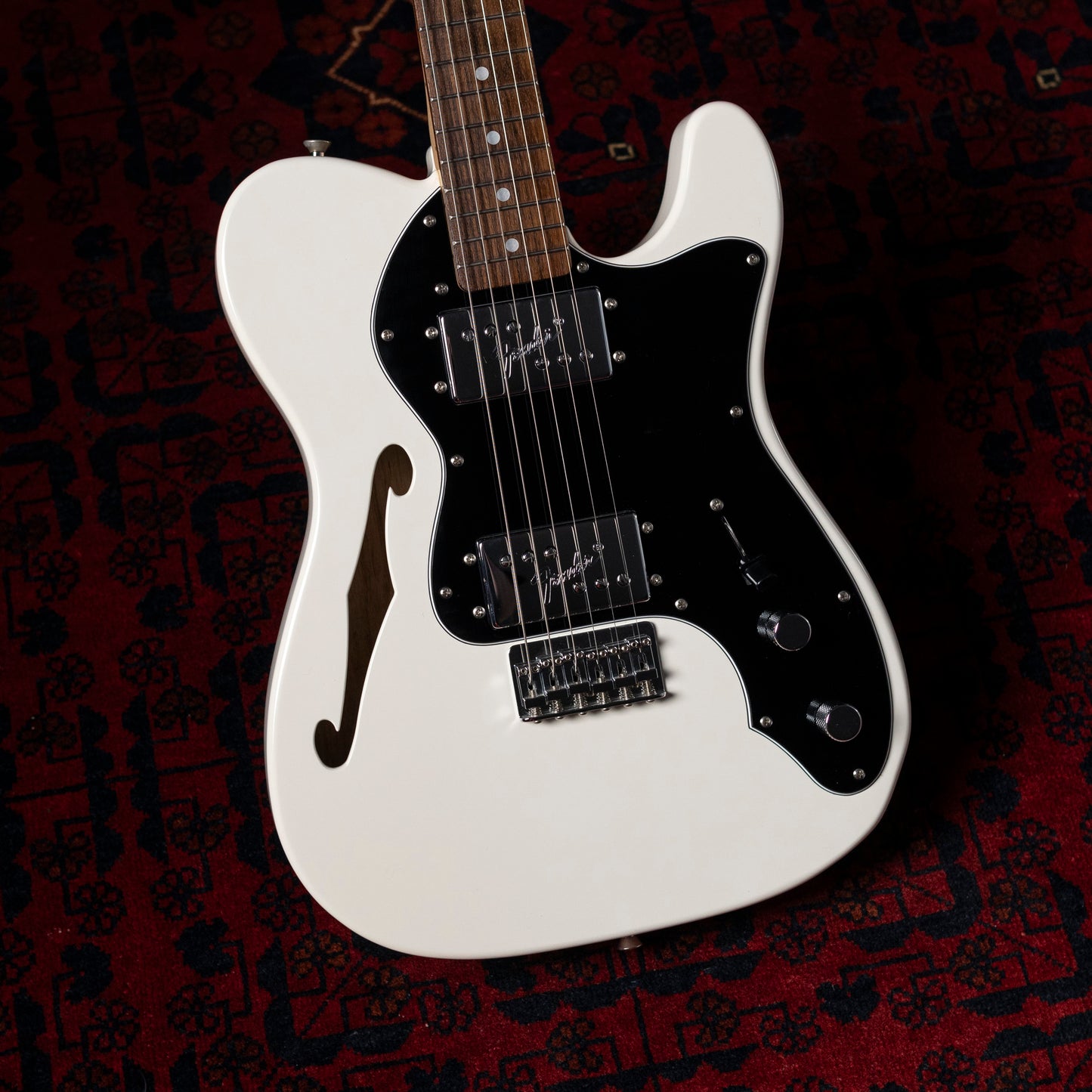 2017 Fender Japan Exclusive Series FSR Classic 70's Telecaster Thinline, Arctic White, 6.6lbs, Ash