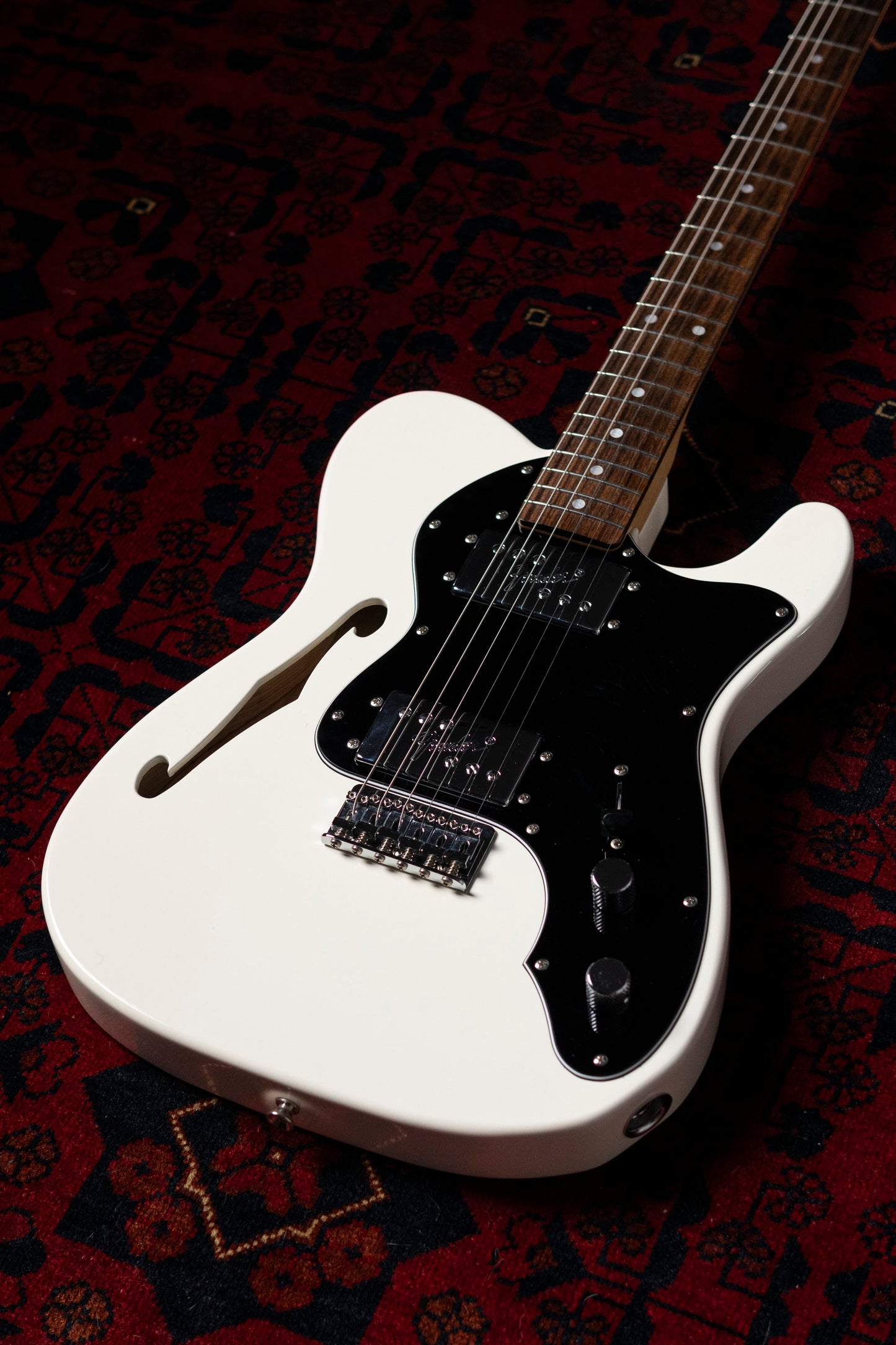 2017 Fender Japan Exclusive Series FSR Classic 70's Telecaster Thinline, Arctic White, 6.6lbs, Ash