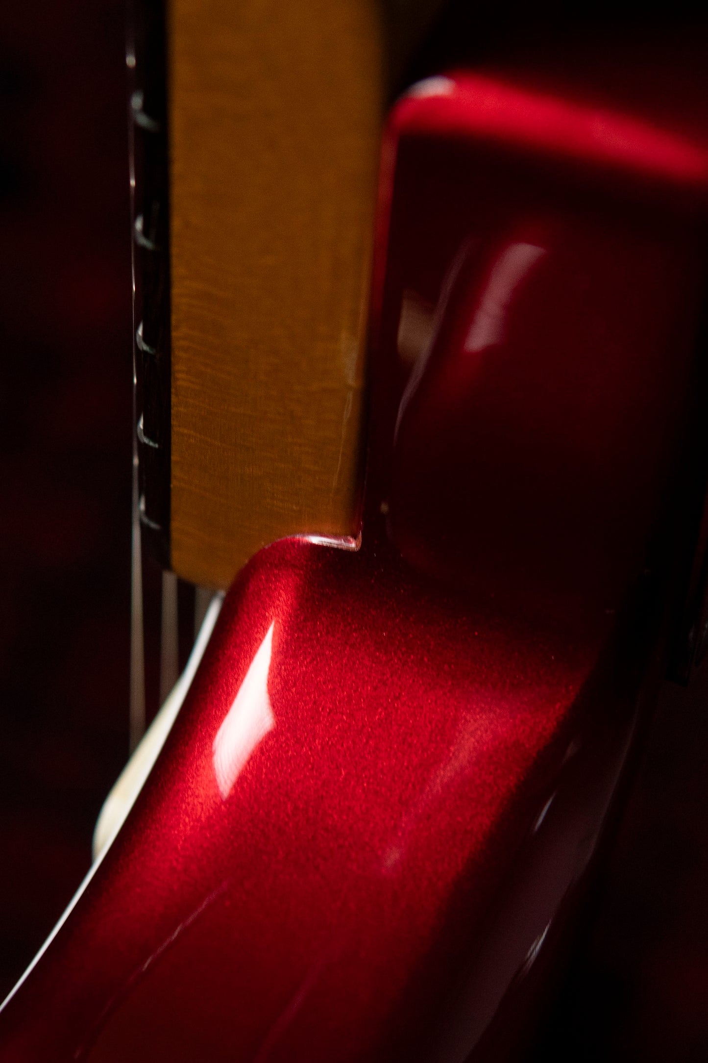 1990 Fender Jazzmaster JM66-65, Candy Apple Red