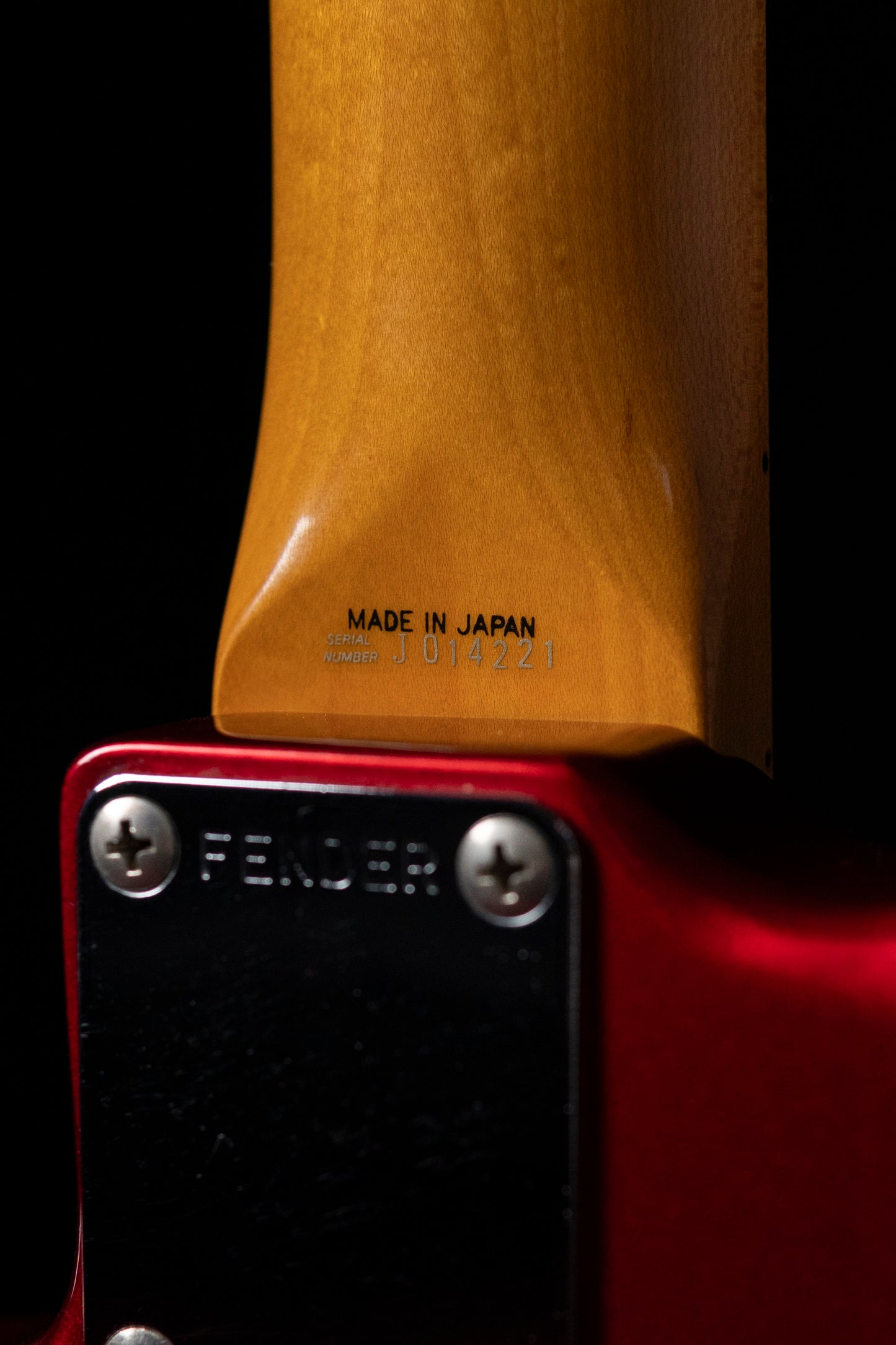 1990 Fender Jazzmaster JM66-65, Candy Apple Red