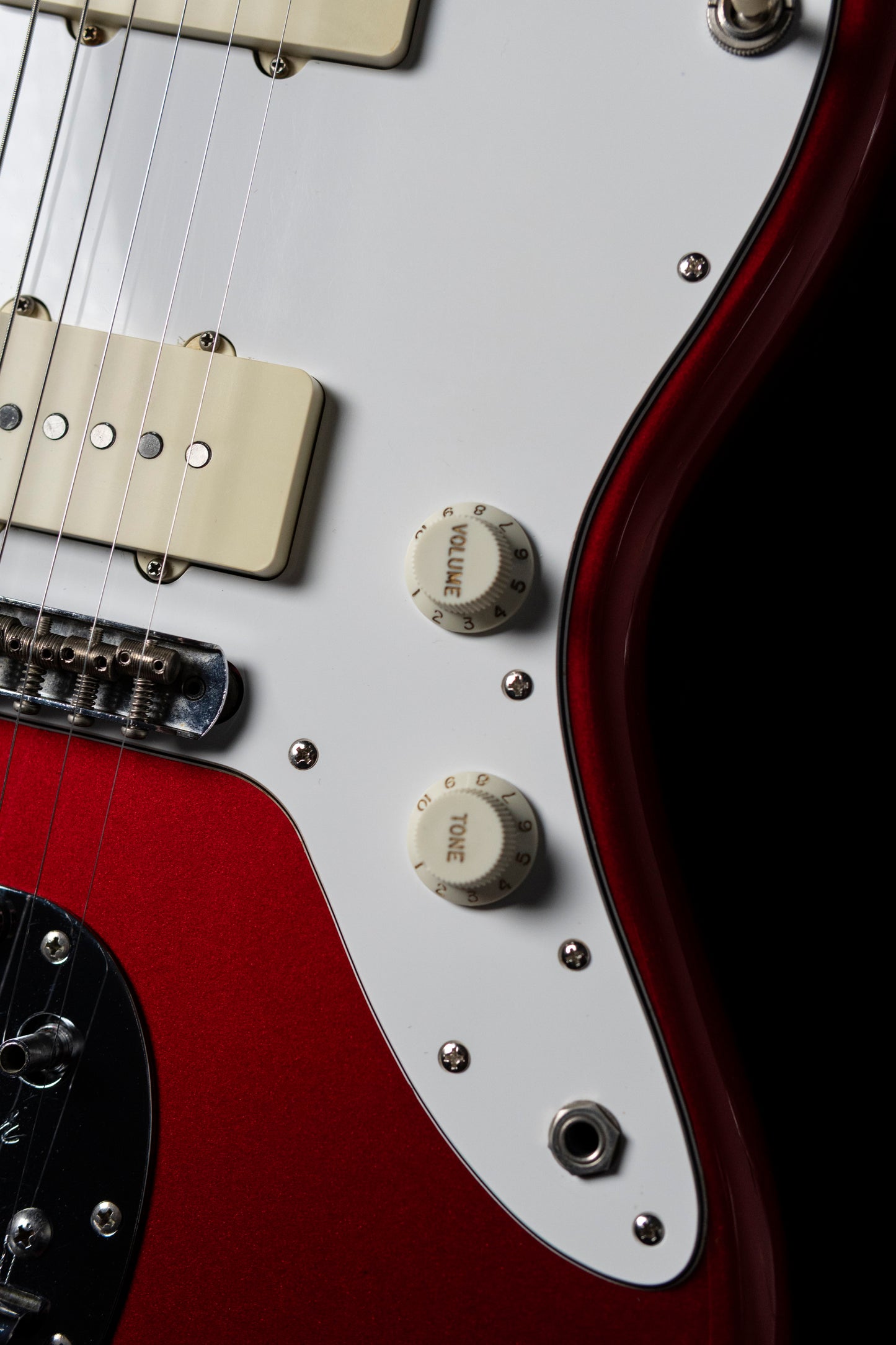 1990 Fender Jazzmaster JM66-65, Candy Apple Red