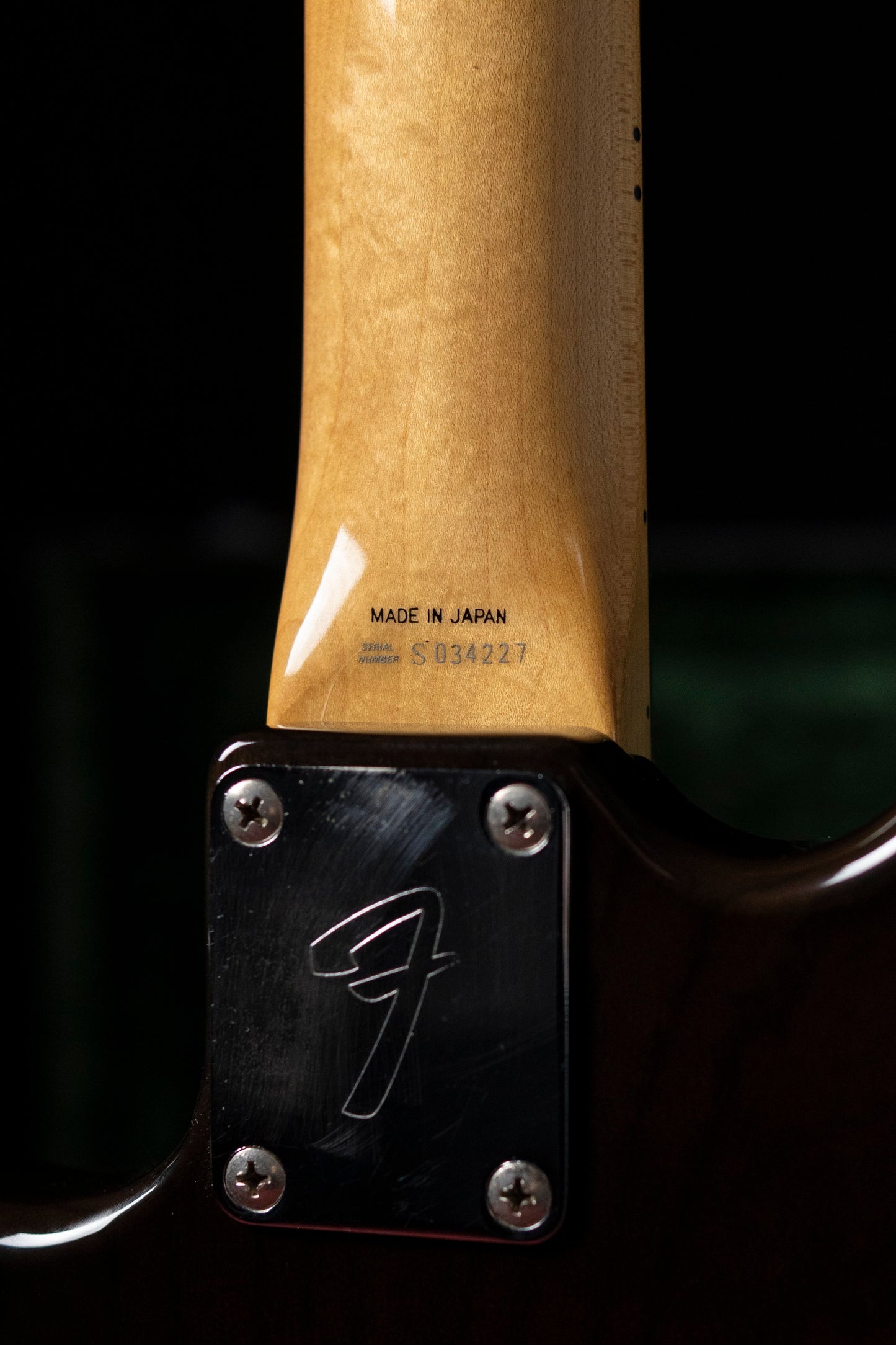 1994 Fender MG69-120 Custom Edition, Yamano Order, See-Through Black, Matching Headstock, Lace Sensor
