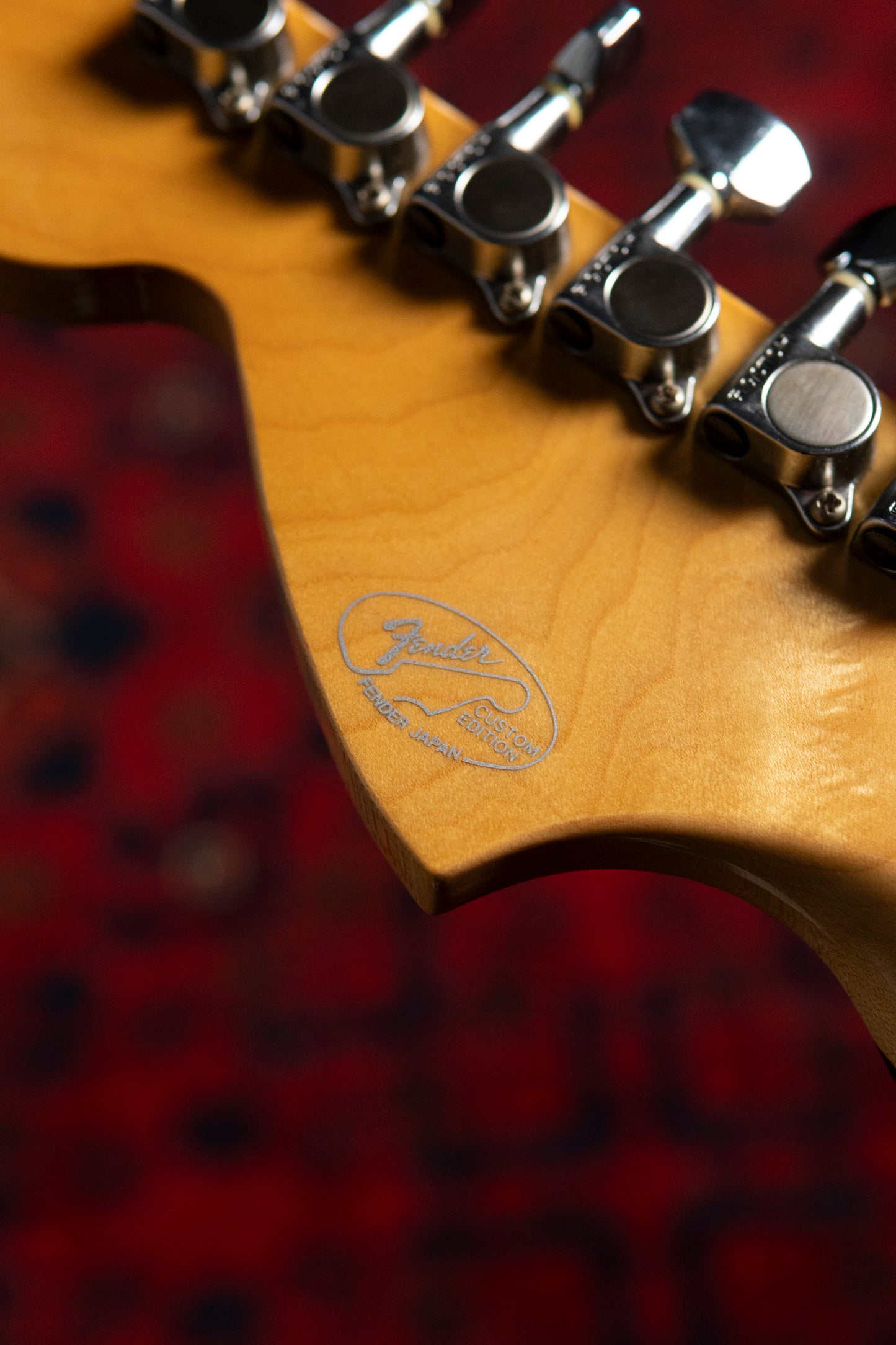 1994 Fender MG69-120 Custom Edition, Yamano Order, See-Through Black, Matching Headstock, Lace Sensor