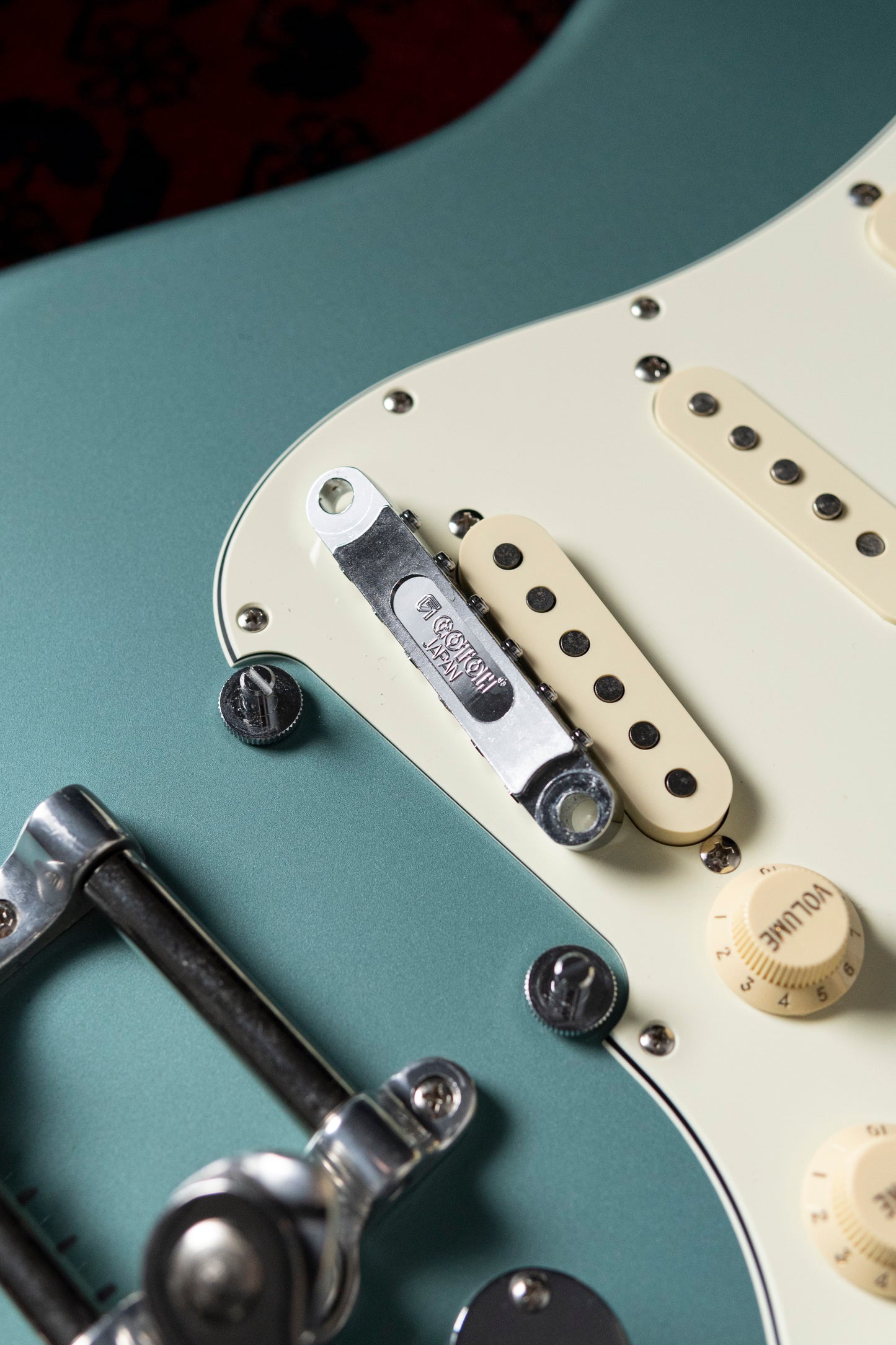 2012 Fender ST62-BIGS Bigsby B5 '62 Stratocaster, Non-Catalog Shop Order, Ocean Turquoise Metallic, OTM