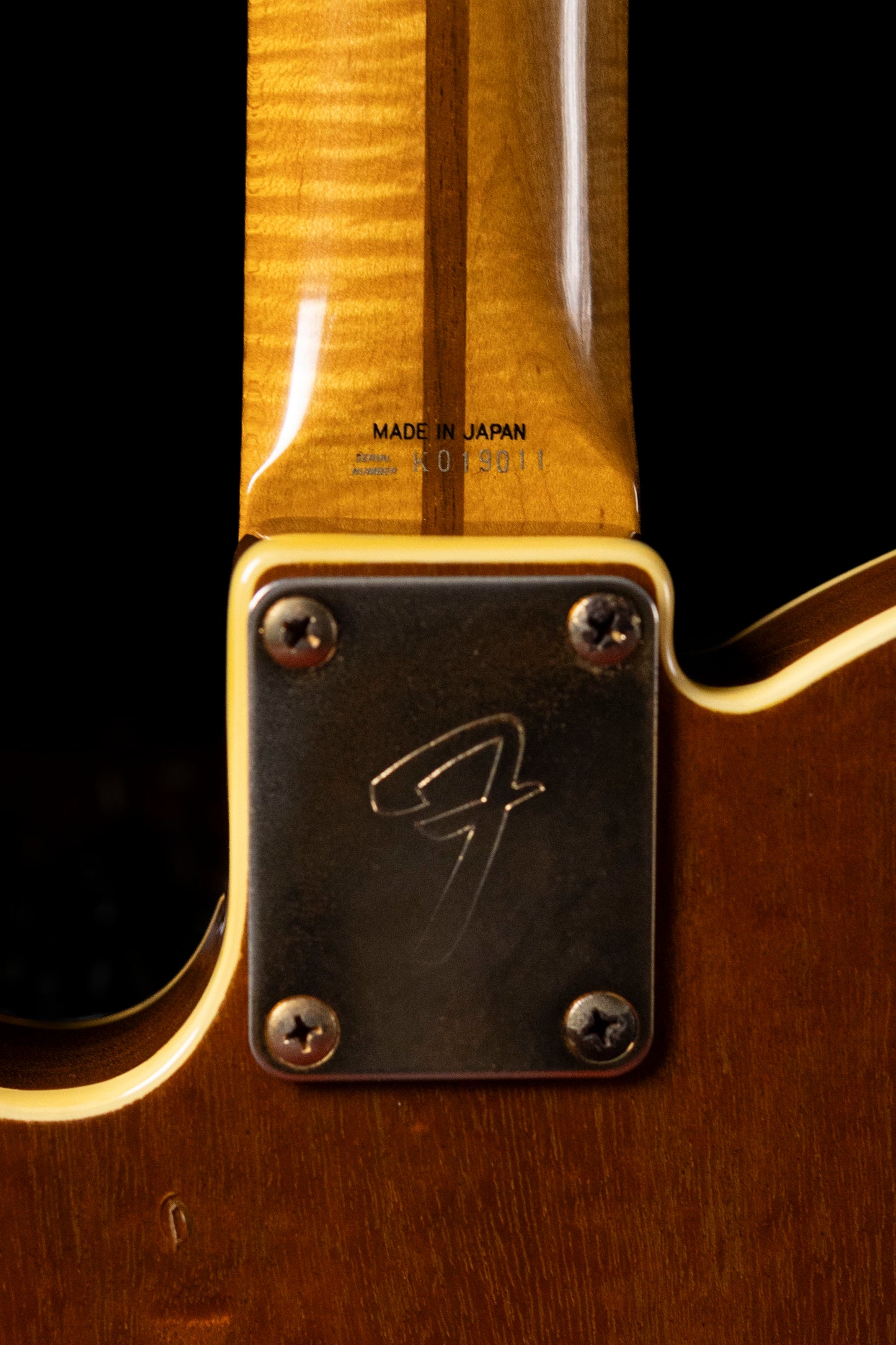 1992 Fender TLG-110LS Custom Edition Telecaster, 10th Anniversary, Burled Mahogany, Lace Sensor