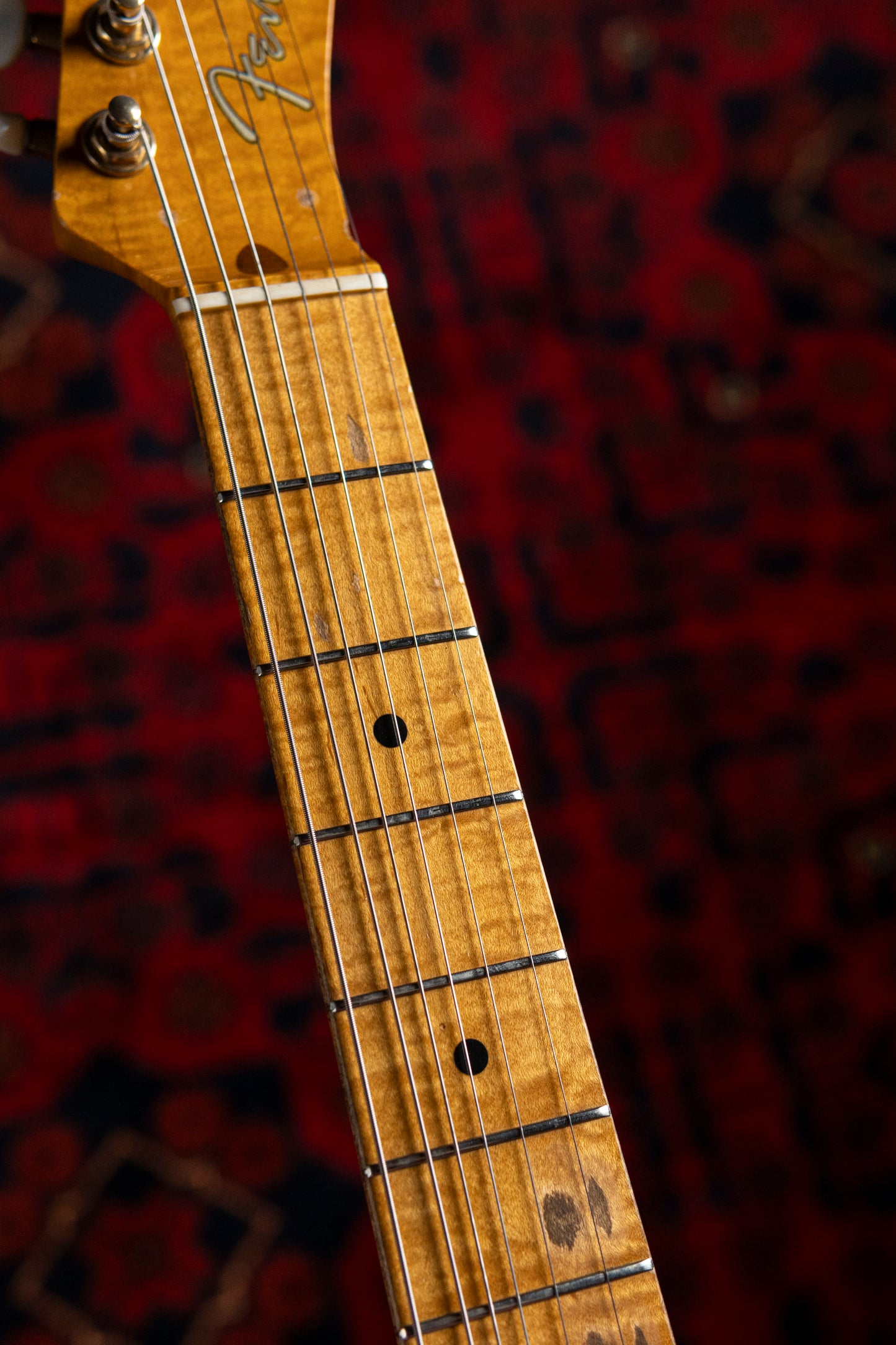 1992 Fender TLG-110LS Custom Edition Telecaster, 10th Anniversary, Burled Mahogany, Lace Sensor