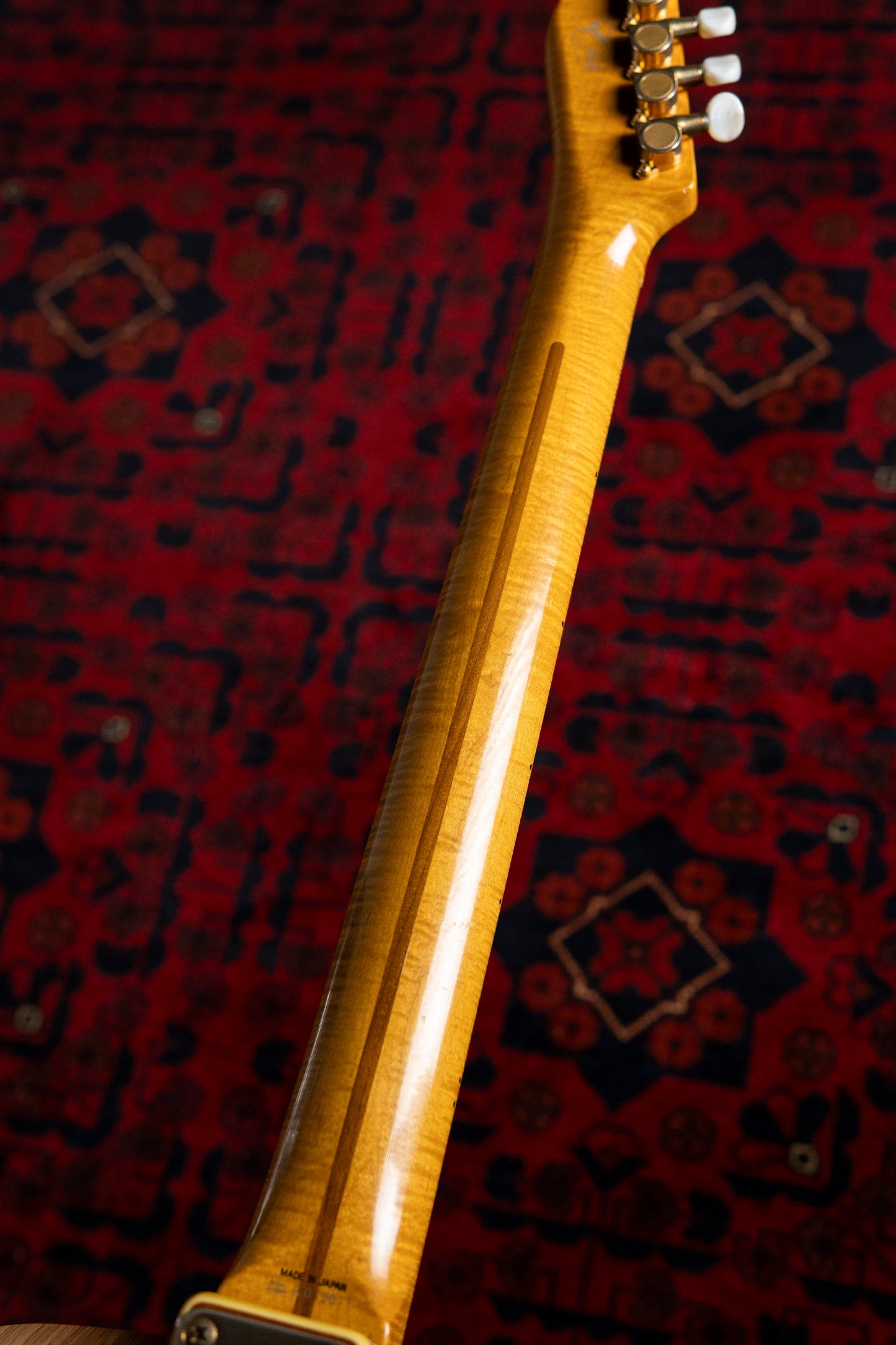 1992 Fender TLG-110LS Custom Edition Telecaster, 10th Anniversary, Burled Mahogany, Lace Sensor