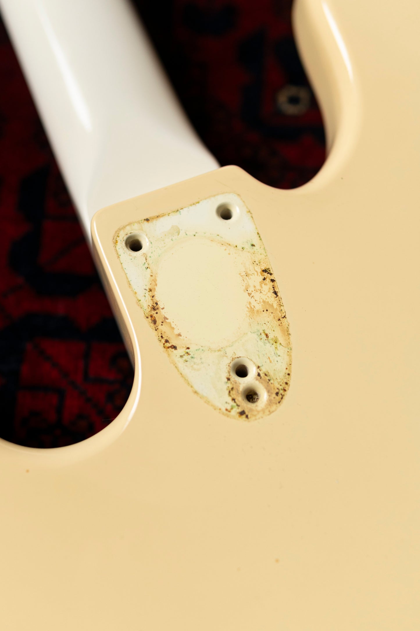 1990 Fender "Order Made" JB75-75 Jazz Bass, Gold Hardware, Fully Painted, White