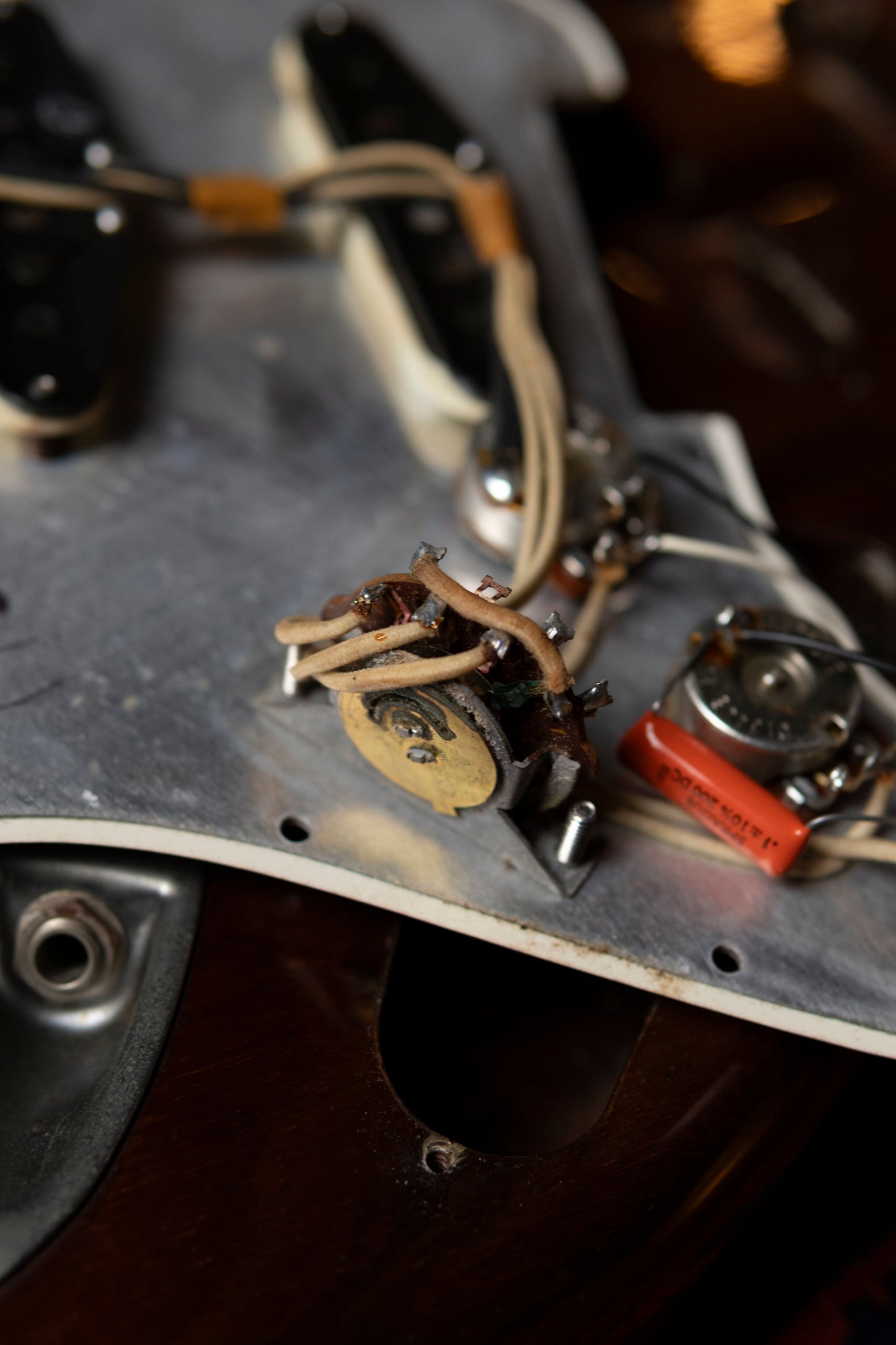 1983 Fender "JV" ST57-115 '57 Stratocaster, Mahogany Neck & Koa Body, USA Fullerton Pickups
