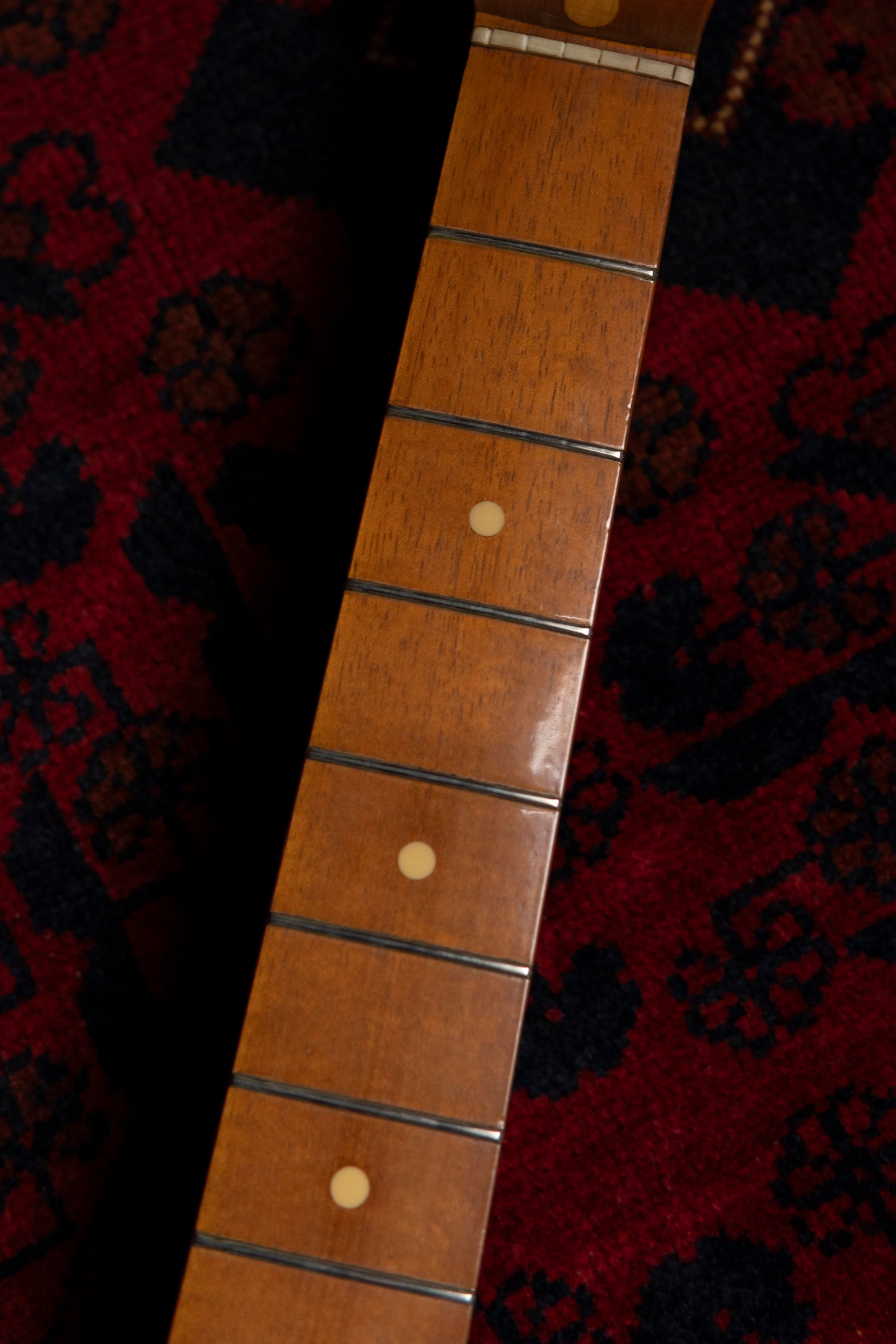 1983 Fender "JV" ST57-115 '57 Stratocaster, Mahogany Neck & Koa Body, USA Fullerton Pickups