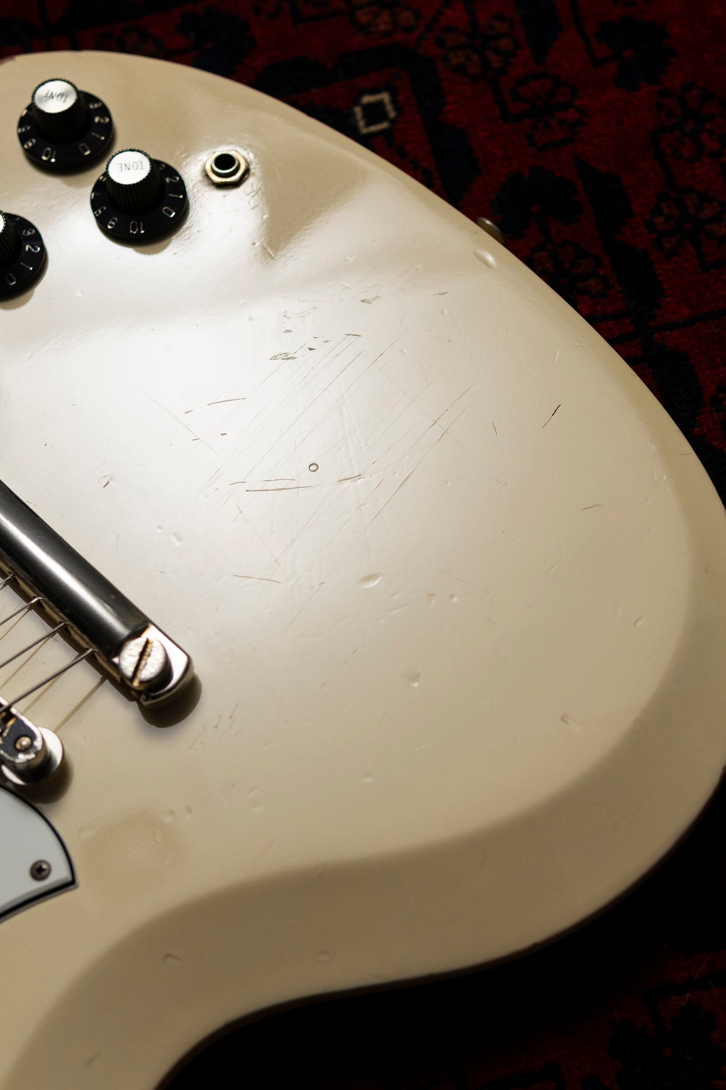 1990 Greco SS-85S SG Special/Custom, P90, 6.5lbs, Gold Hardware, The Street Sliders, Ranmaru, Gibson USA Case