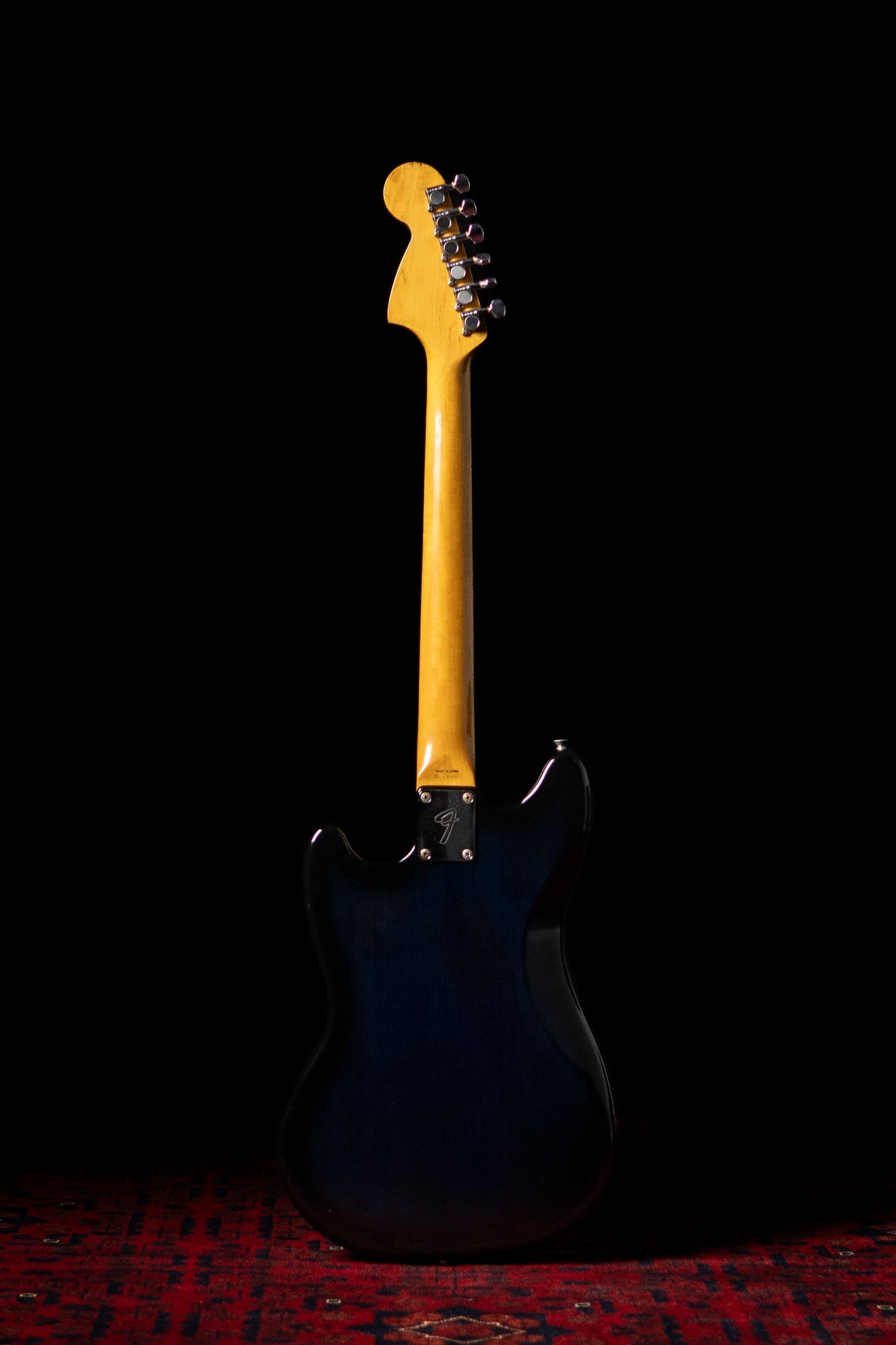 1994 Fender MG69-120, Yamano Order, Blueberry Sunburst, Matching Headstock, Lace Sensor