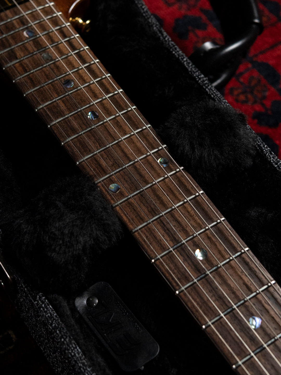 2019 Combat 57FV, 24" Scale, 3x Bareknuckle Mule, 97% scale body, Mahogany, Custom Order, Gibson '57 Flying V replica