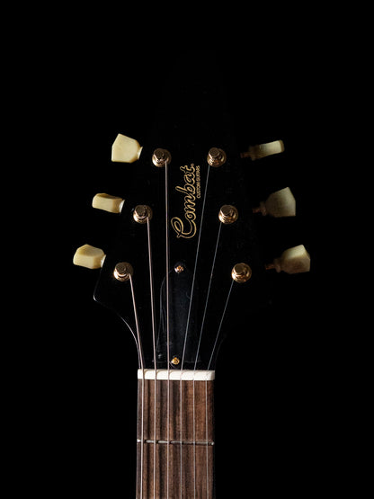 2019 Combat 57FV, 24" Scale, 3x Bareknuckle Mule, 97% scale body, Mahogany, Custom Order, Gibson '57 Flying V replica