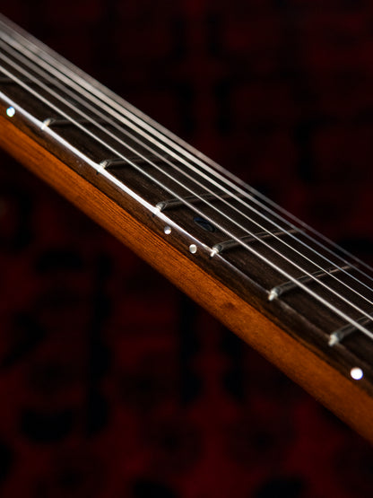 2019 Combat 57FV, 24" Scale, 3x Bareknuckle Mule, 97% scale body, Mahogany, Custom Order, Gibson '57 Flying V replica