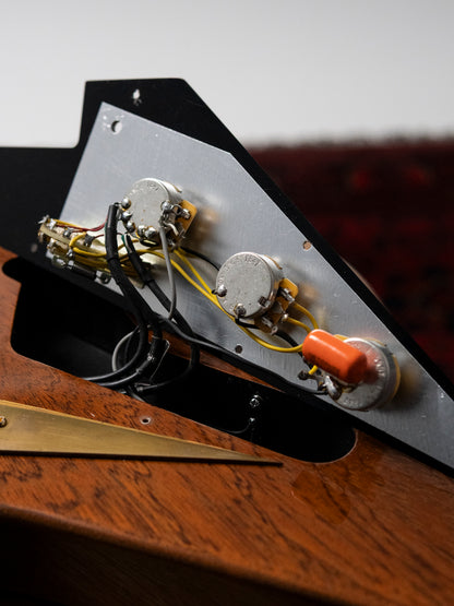 2019 Combat 57FV, 24" Scale, 3x Bareknuckle Mule, 97% scale body, Mahogany, Custom Order, Gibson '57 Flying V replica